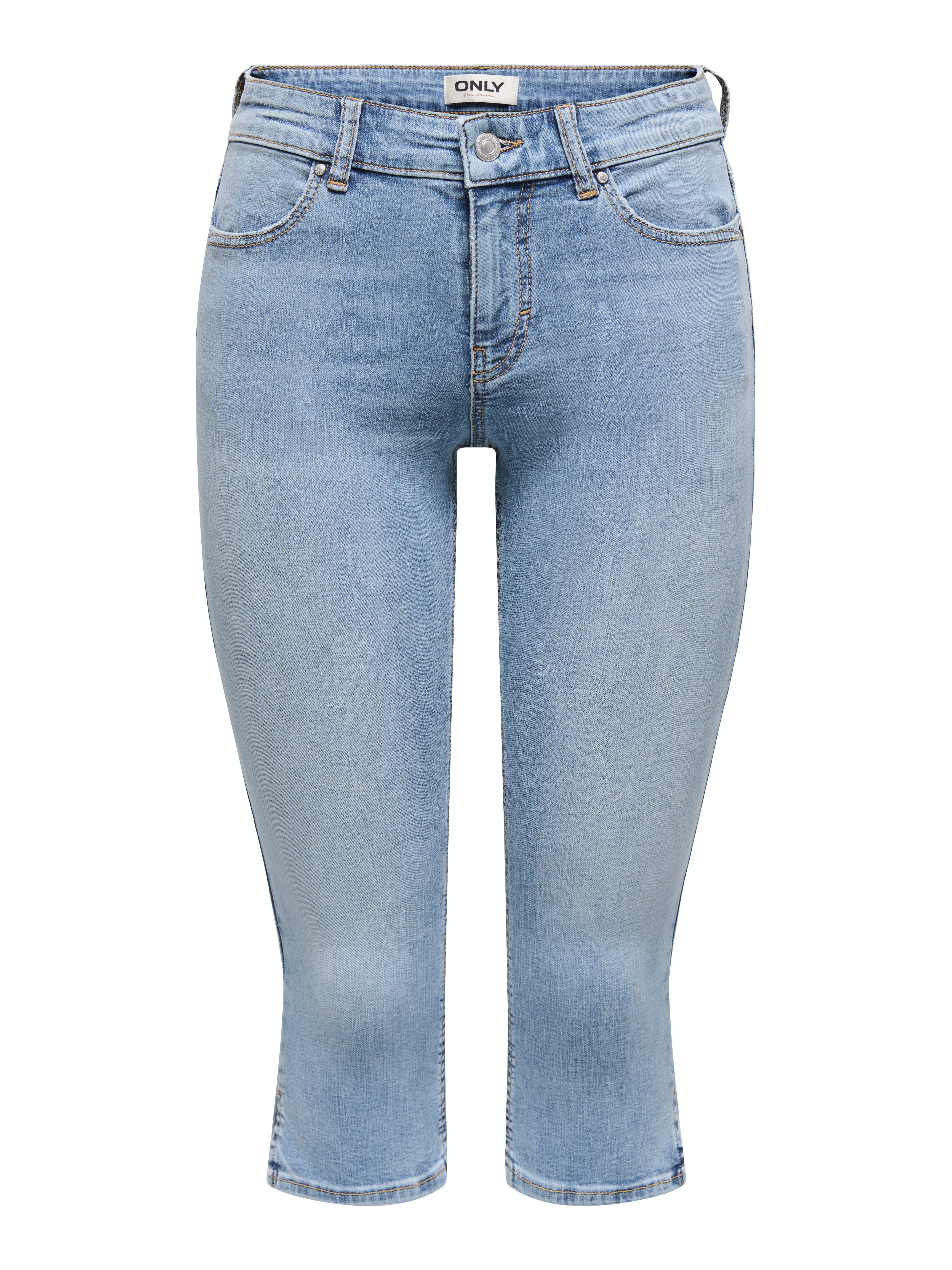 Thumbnail - Onlblush Mittlere Taille Skinny Fit Capri Jeans-shorts