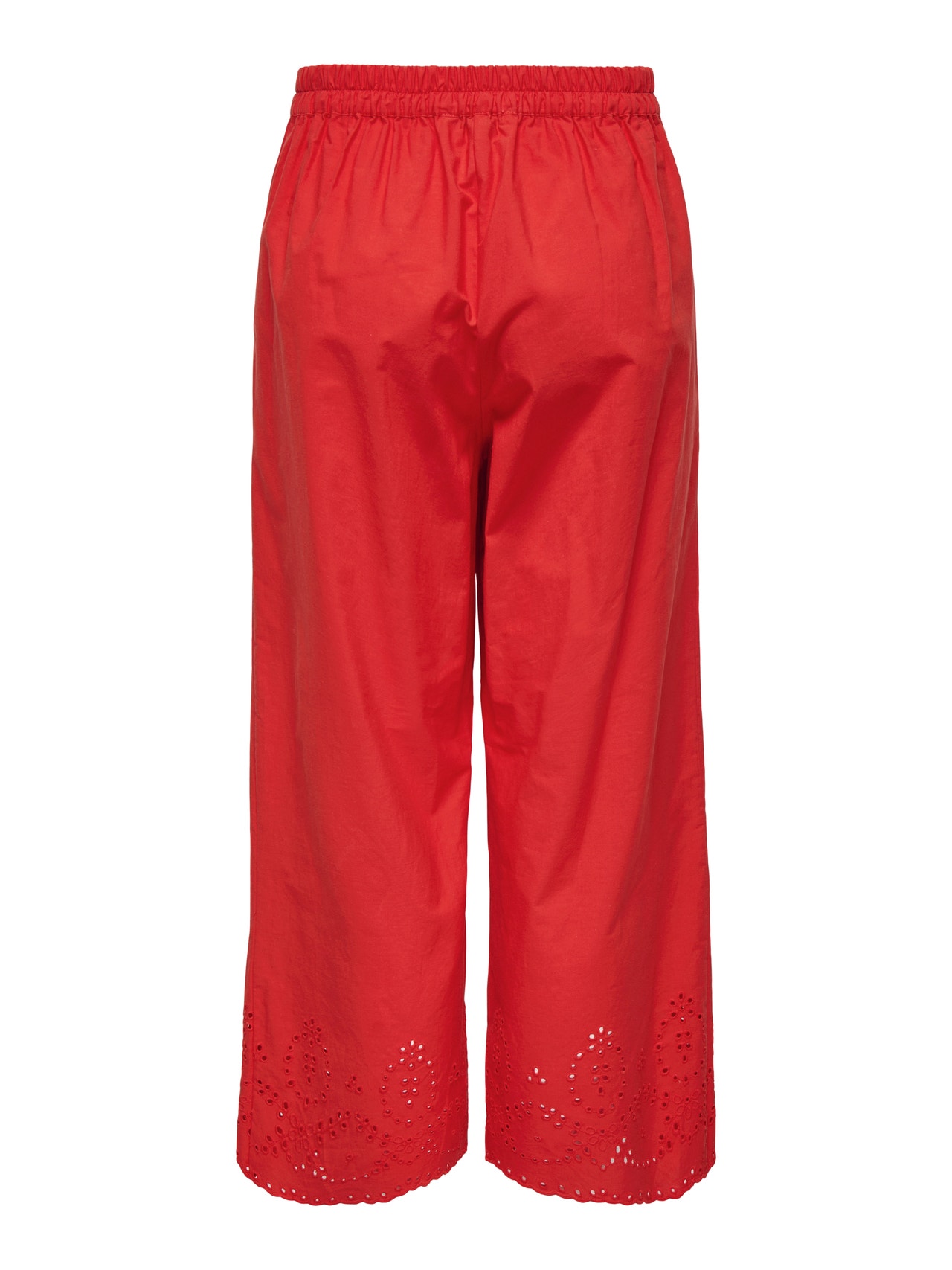 ONLY ONLROXANNE Regular Fit Kalhoty Culotte -High Risk Red - 15344875