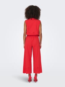 ONLY ONLROXANNE Regular Fit Kalhoty Culotte -High Risk Red - 15344875