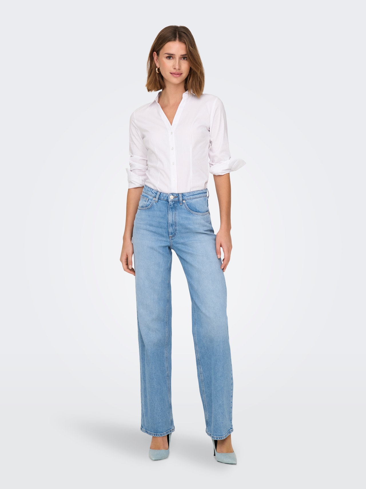 ONLY Women's Jeans Onljuicy Hw Wide Pocket Dnm Jeans Cro ONLY Women's Jeans Onljuicy Hw Wide Pocket Dnm Jeans Cro