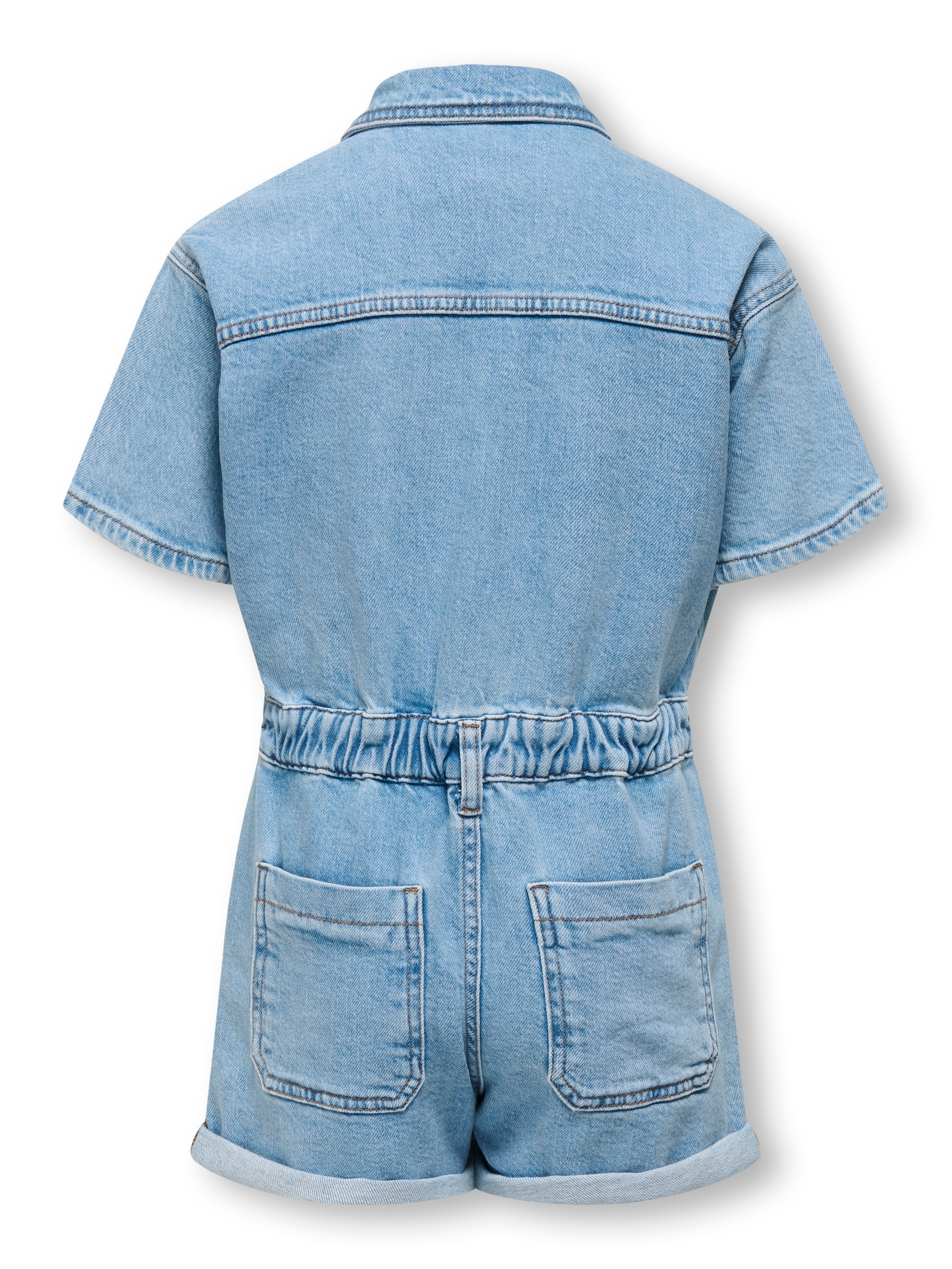 Thumbnail - Kogcastel Normal Geschnitten Jeans-jumpsuit