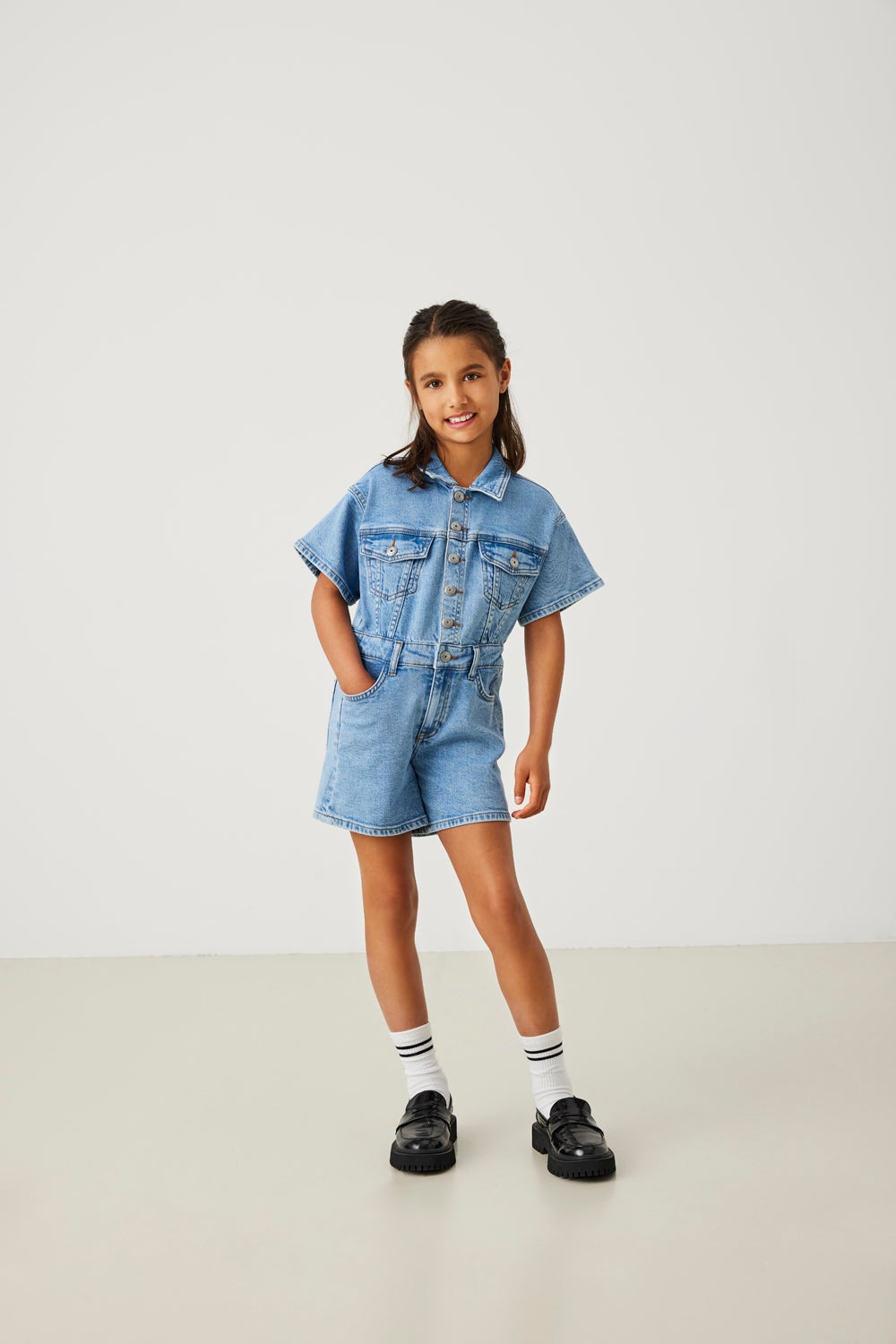 Kogcastel Normal Geschnitten Jeans-jumpsuit