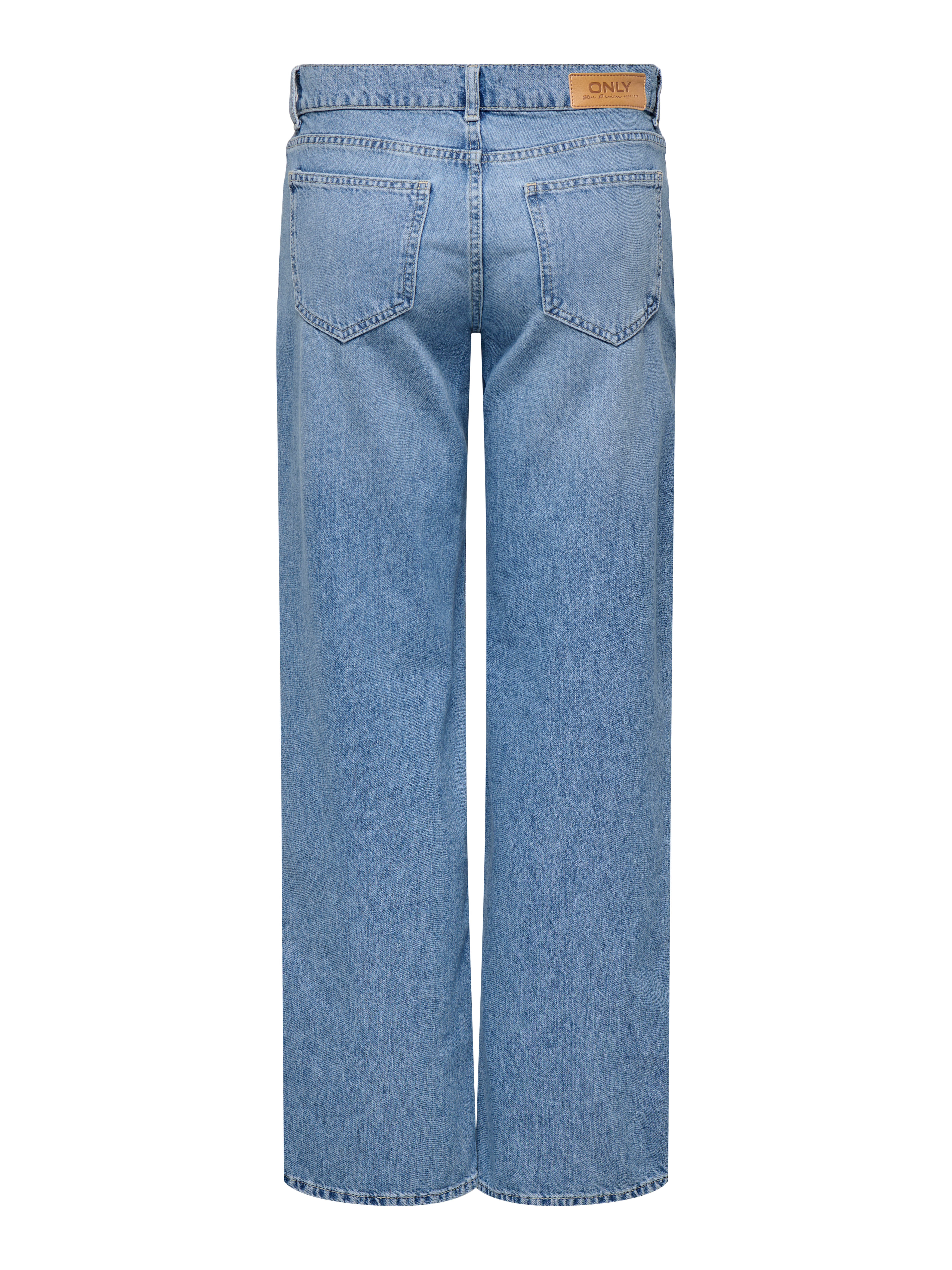 Thumbnail - Onlbrenda Niedrige Taille Gerade Geschnitten Jeans