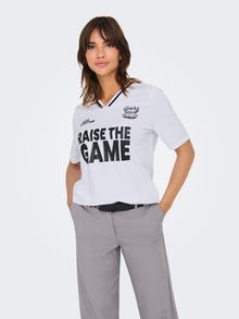 ONLY ONLNADINE T-shirt -Bright White - 15345445