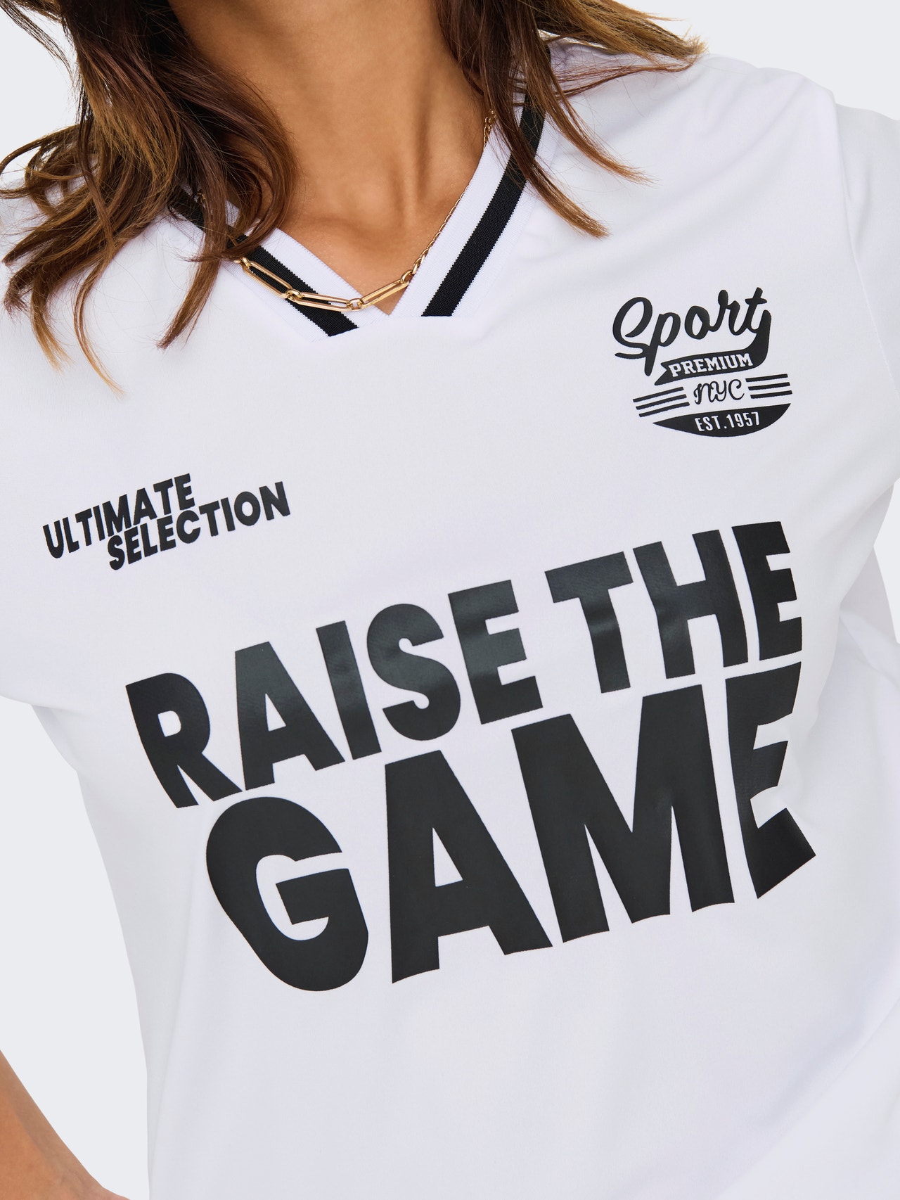 ONLY ONLNADINE T-shirt -Bright White - 15345445