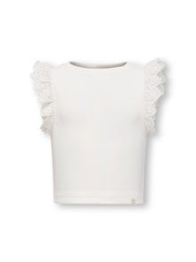 ONLY KMGDREA Tanktop -Cloud Dancer - 15345511