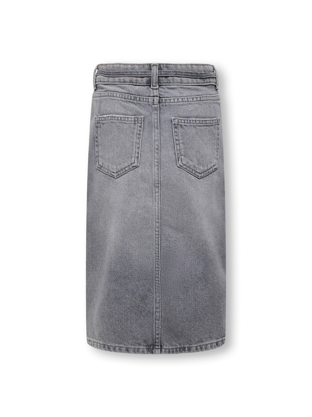 ONLY KOGGIANNA Denim Midirock -Medium Grey Denim - 15345523