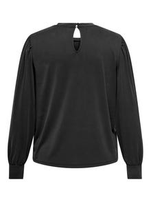 ONLY Redovno prianjanje Visoki vrat KRIVULJA Vrh -Black - 15345654