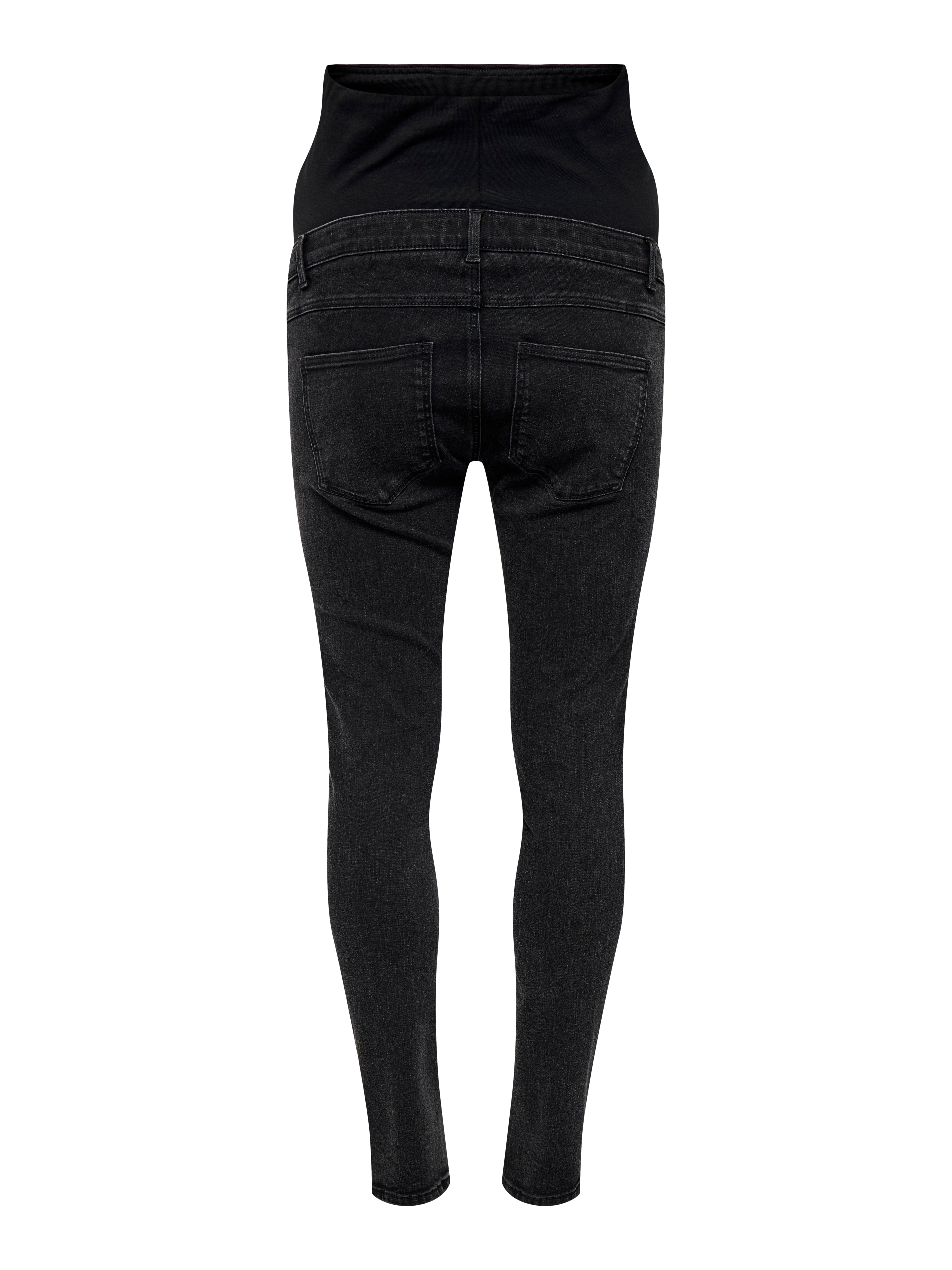 Thumbnail - Olmrose Hohe Taille Skinny Fit Jeans