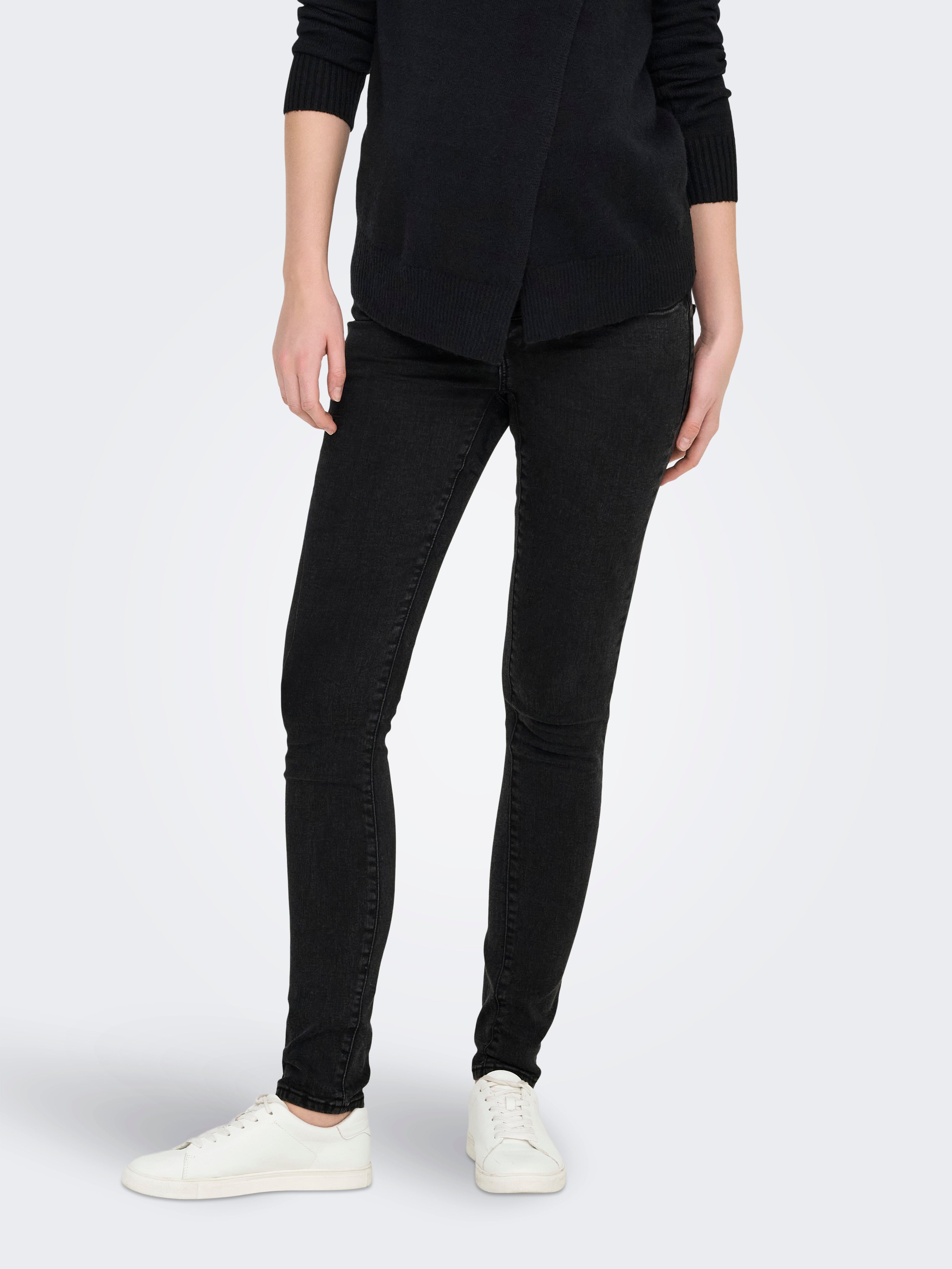 Olmrose Hohe Taille Skinny Fit Jeans