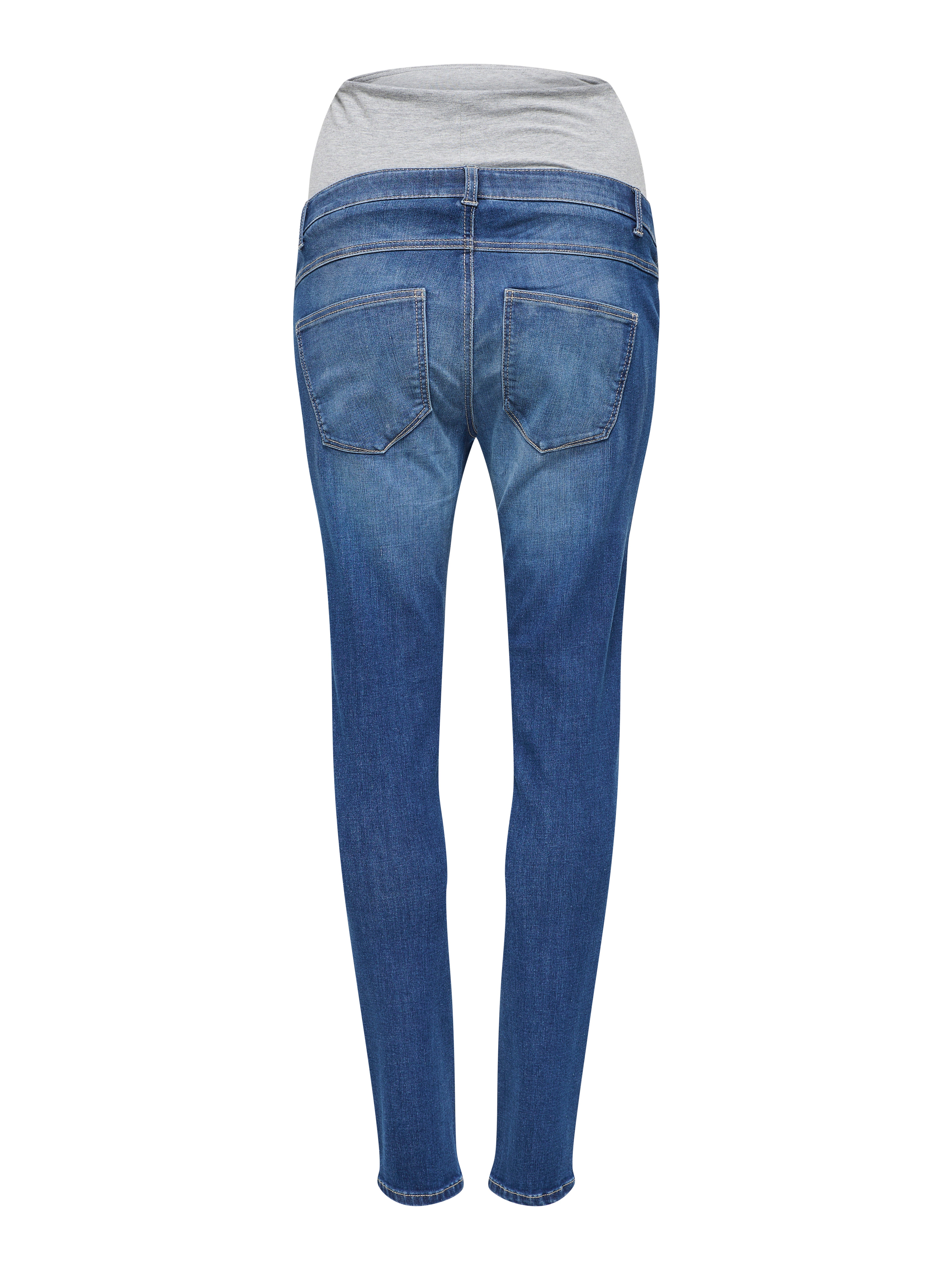 Thumbnail - Olmrose Hohe Taille Skinny Fit Jeans