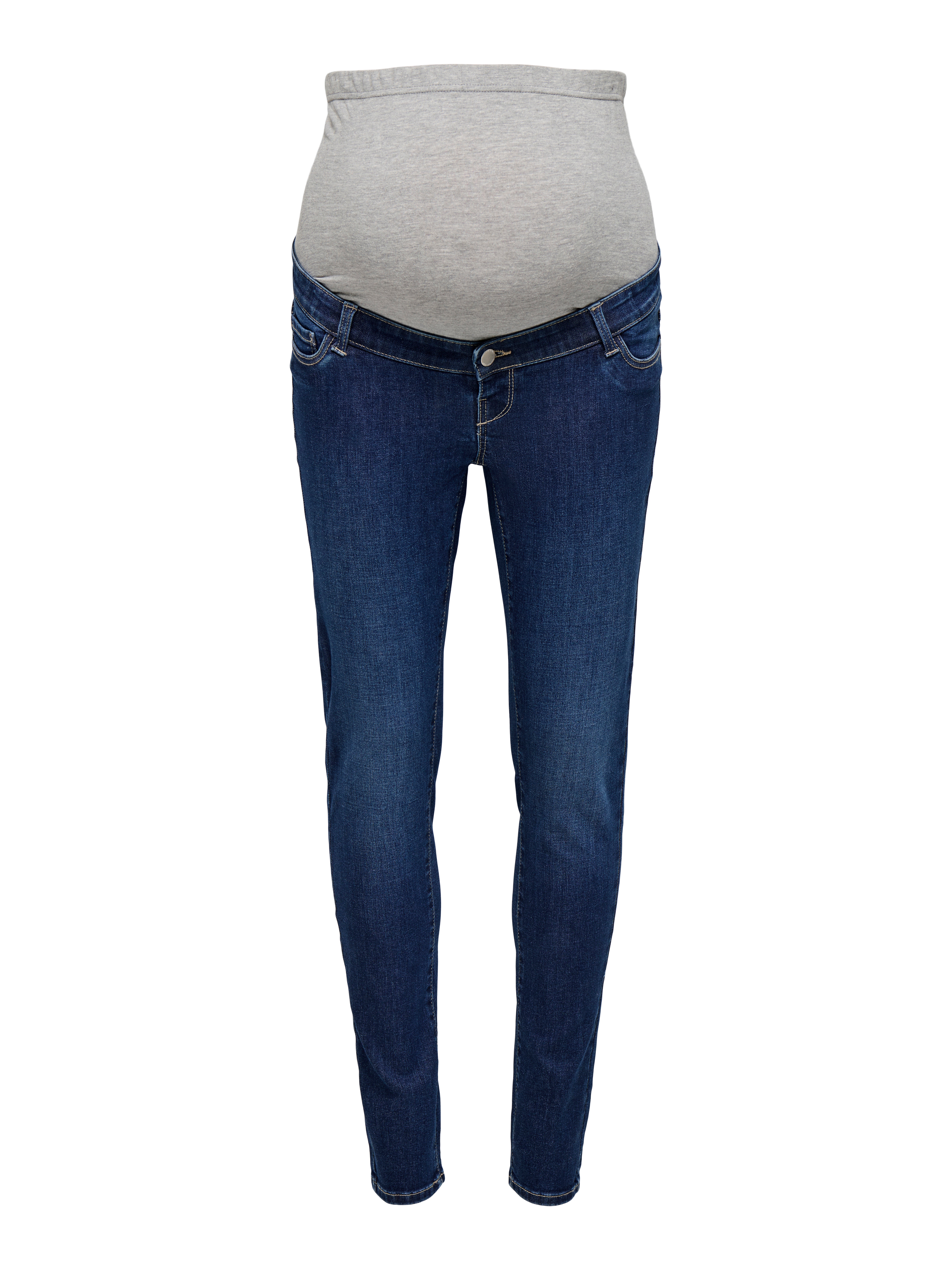 Thumbnail - Olmrose Hohe Taille Skinny Fit Jeans