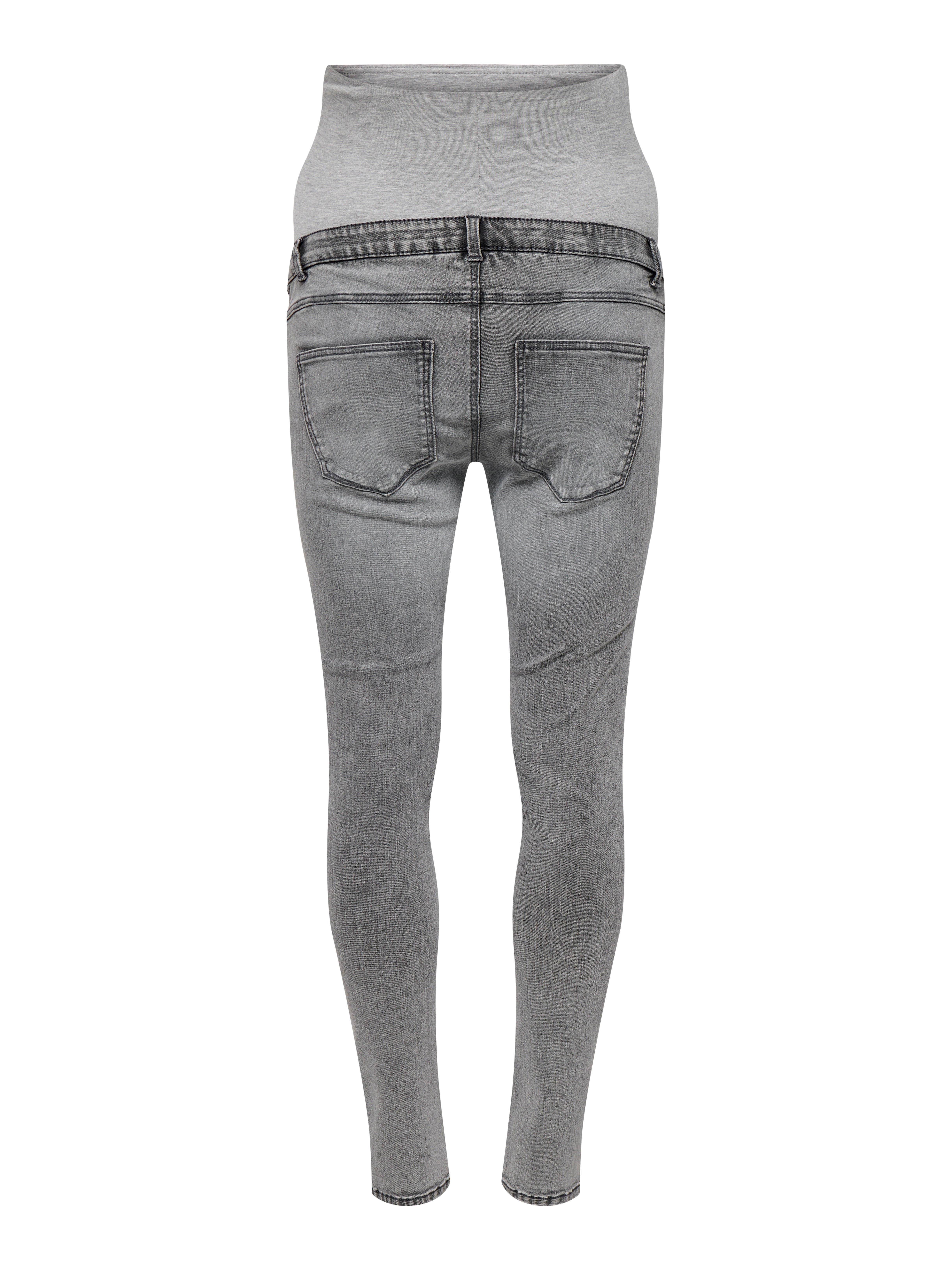 Thumbnail - Olmrose Hohe Taille Skinny Fit Jeans