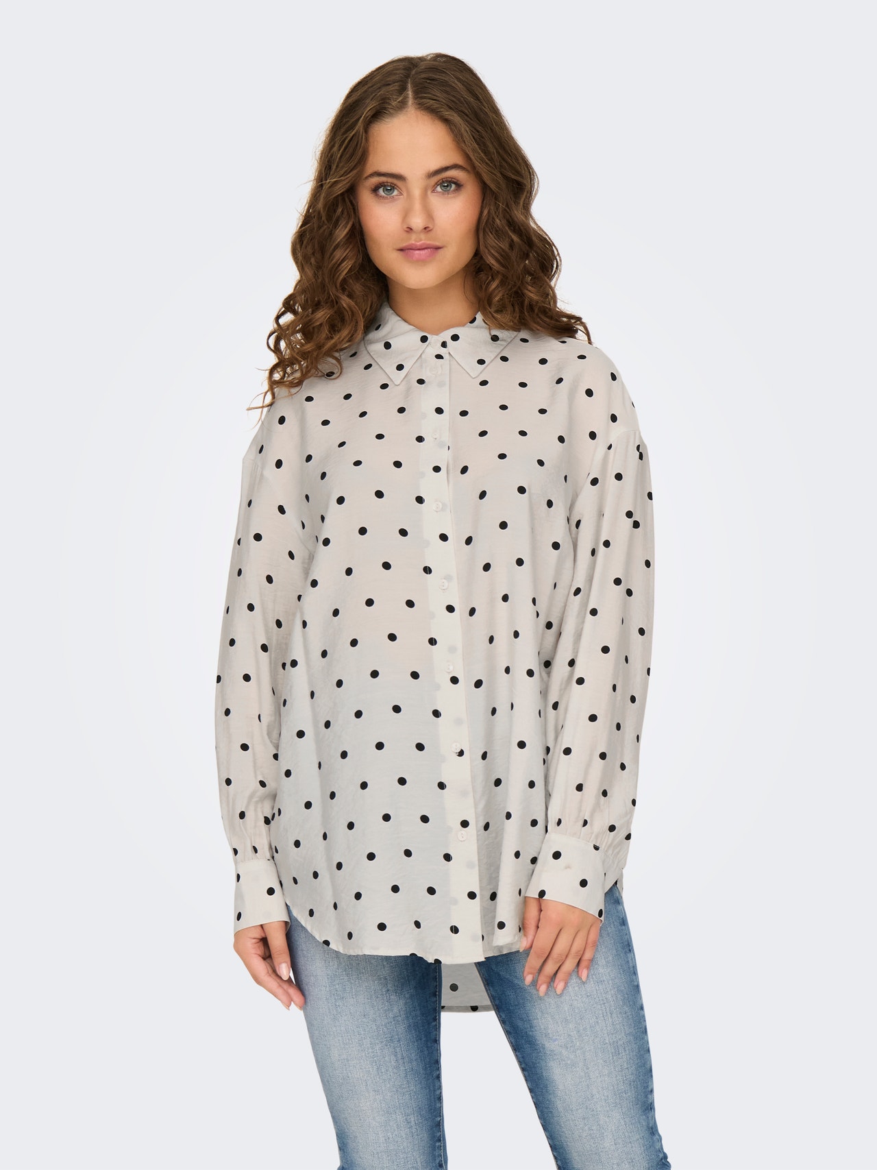 ONLY ONLLILIAN Top -Cloud Dancer - 15345797