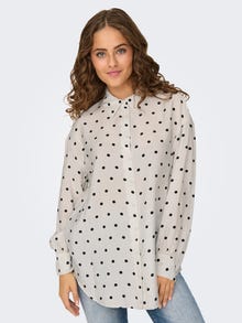 ONLY ONLLILIAN Top -Cloud Dancer - 15345797