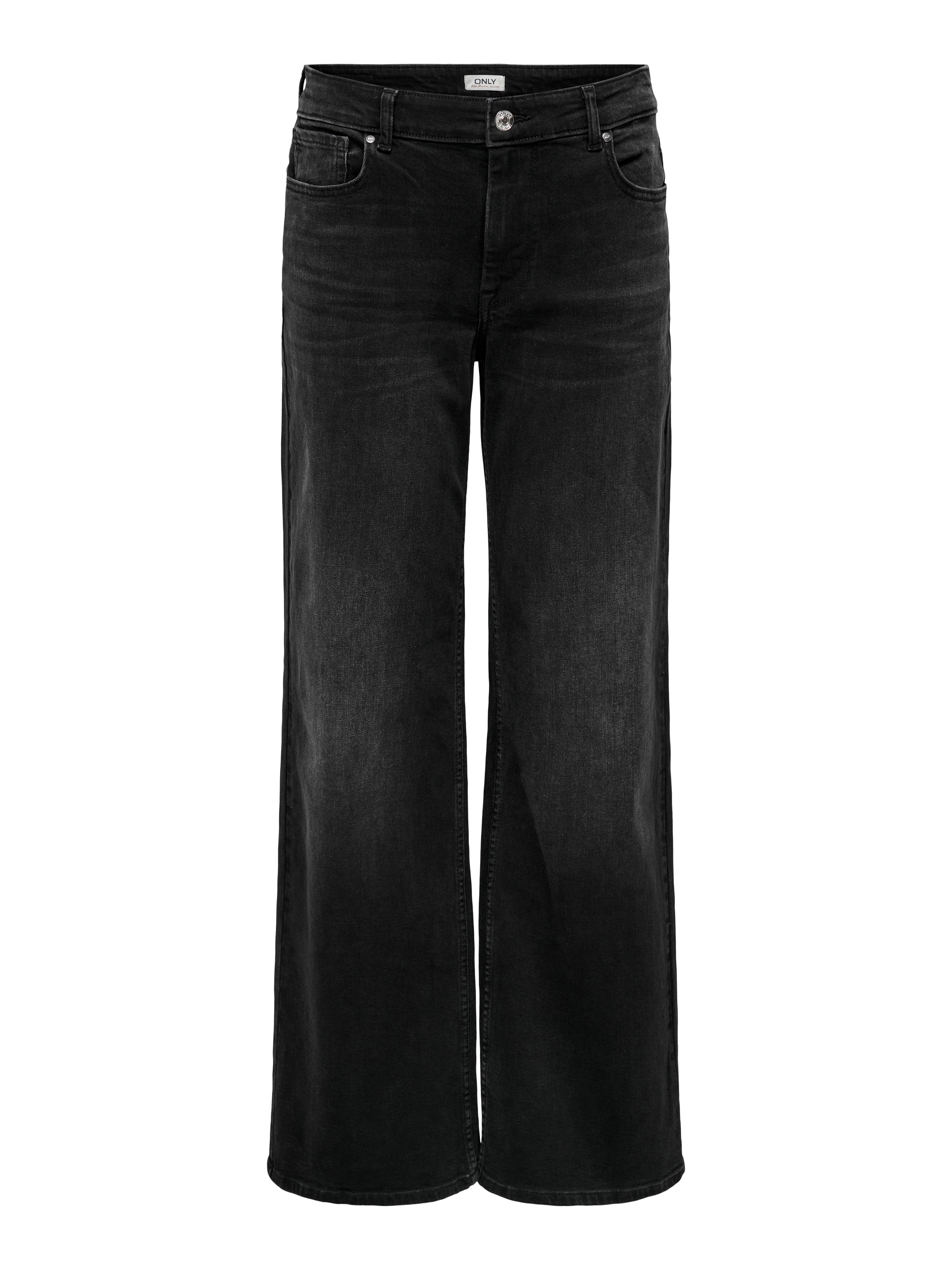 Thumbnail - Onlchris Low Waist Weiter Beinschnitt Jeans