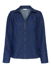 ONLY JDYSALLY Denim Shirt -Dark Blue Denim - 15346011