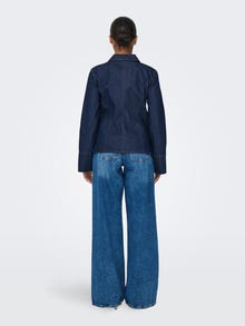 ONLY JDYSALLY Denim Shirt -Dark Blue Denim - 15346011