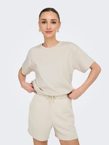 ONLY ONPLOUNGE-MINA T-paita -Pumice Stone - 15346233