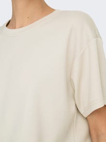 ONLY ONPLOUNGE-MINA T-paita -Pumice Stone - 15346233