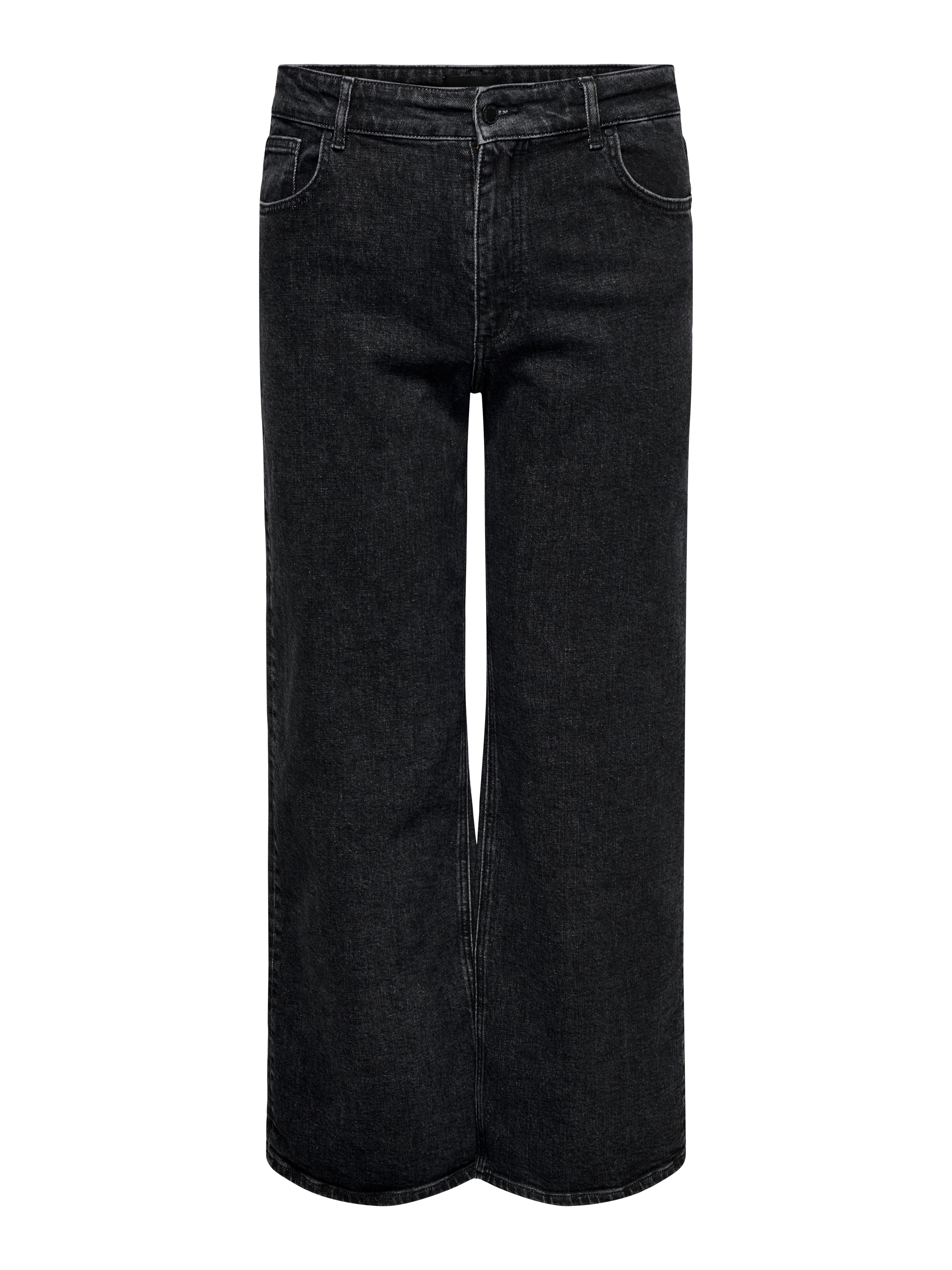 Thumbnail - Carjuicy Hohe Taille Weiter Beinschnitt Jeans