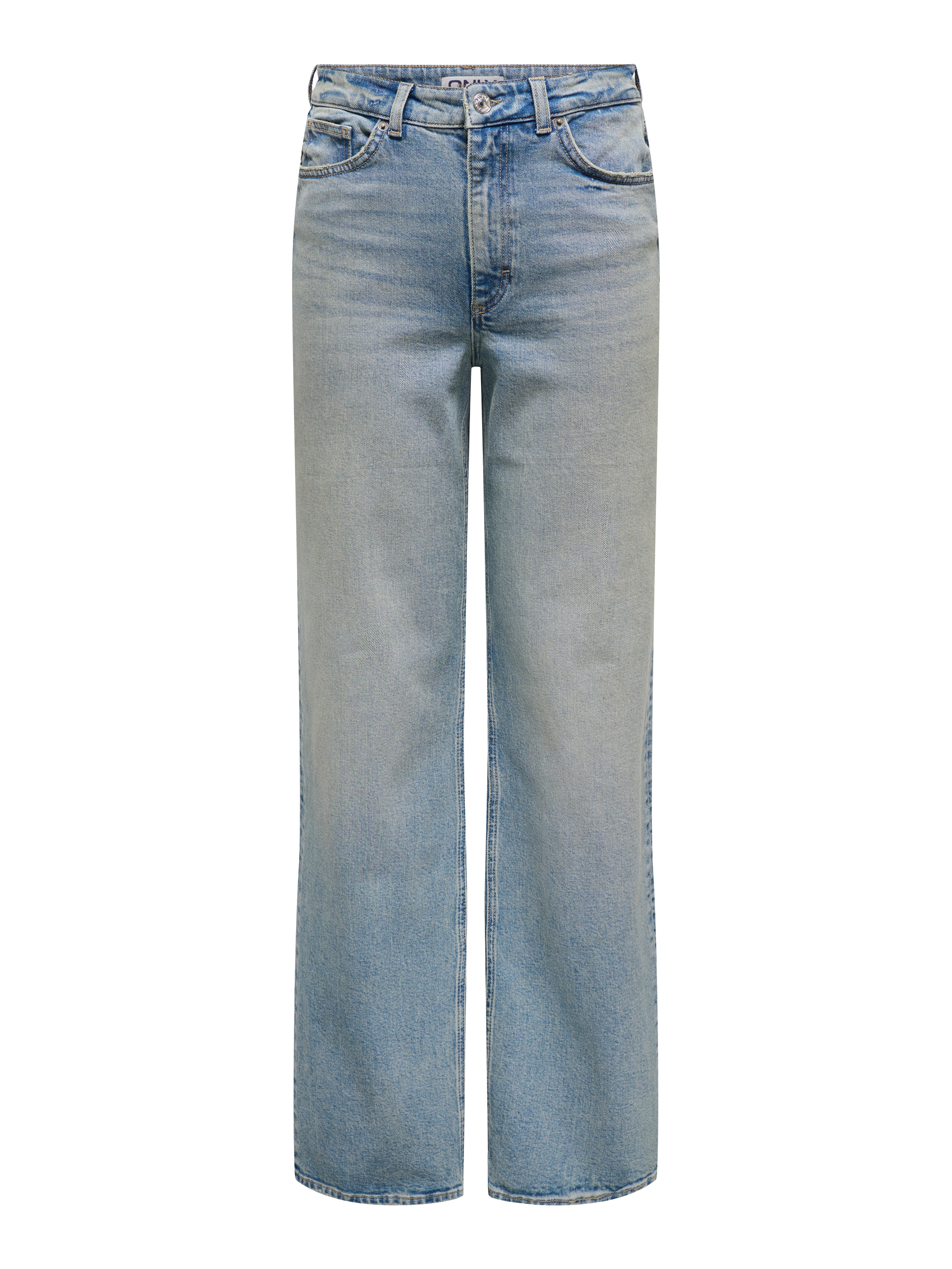 Thumbnail - Onljuicy Hohe Taille Weiter Beinschnitt Jeans