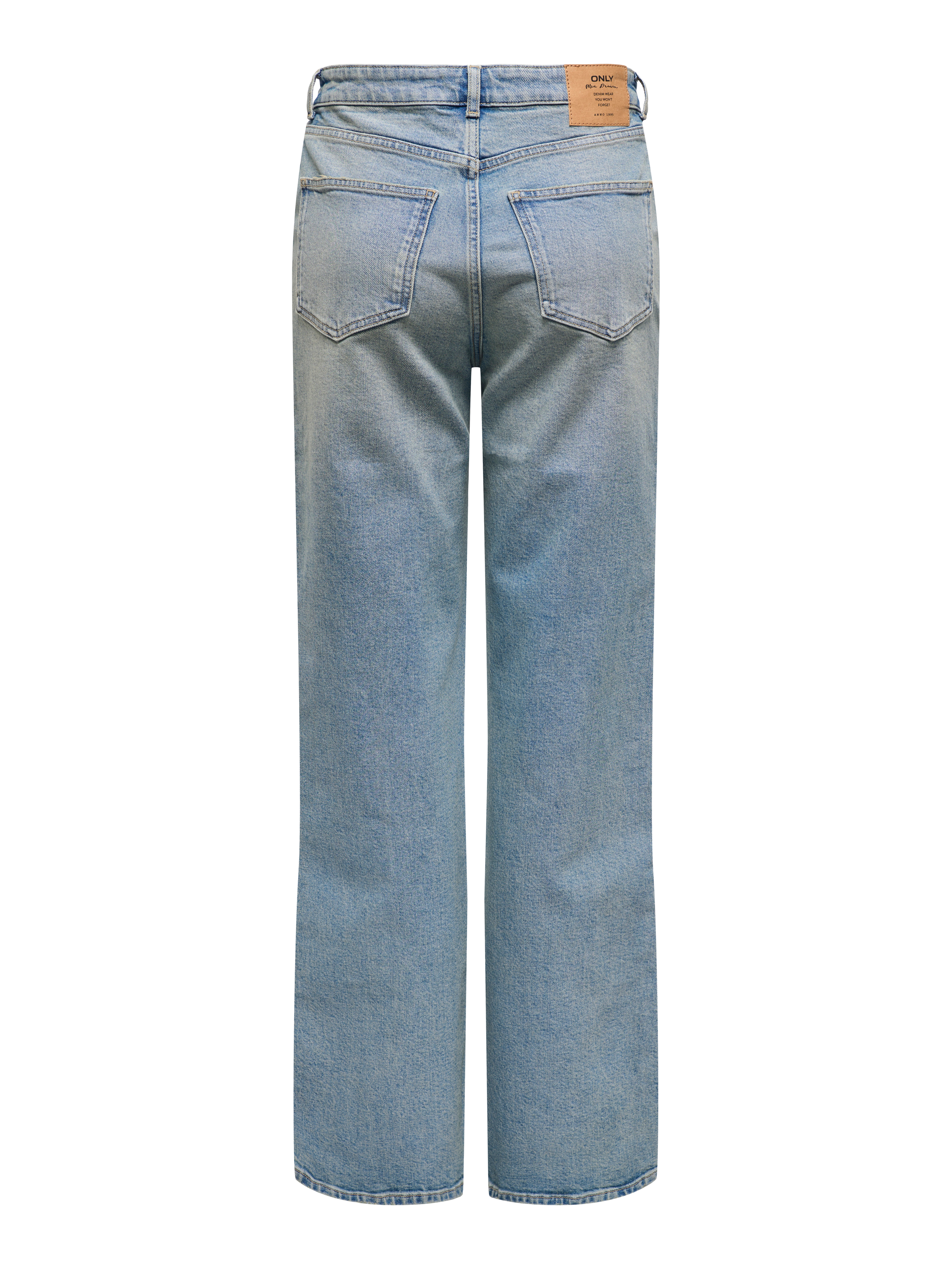 Thumbnail - Onljuicy Hohe Taille Weiter Beinschnitt Jeans