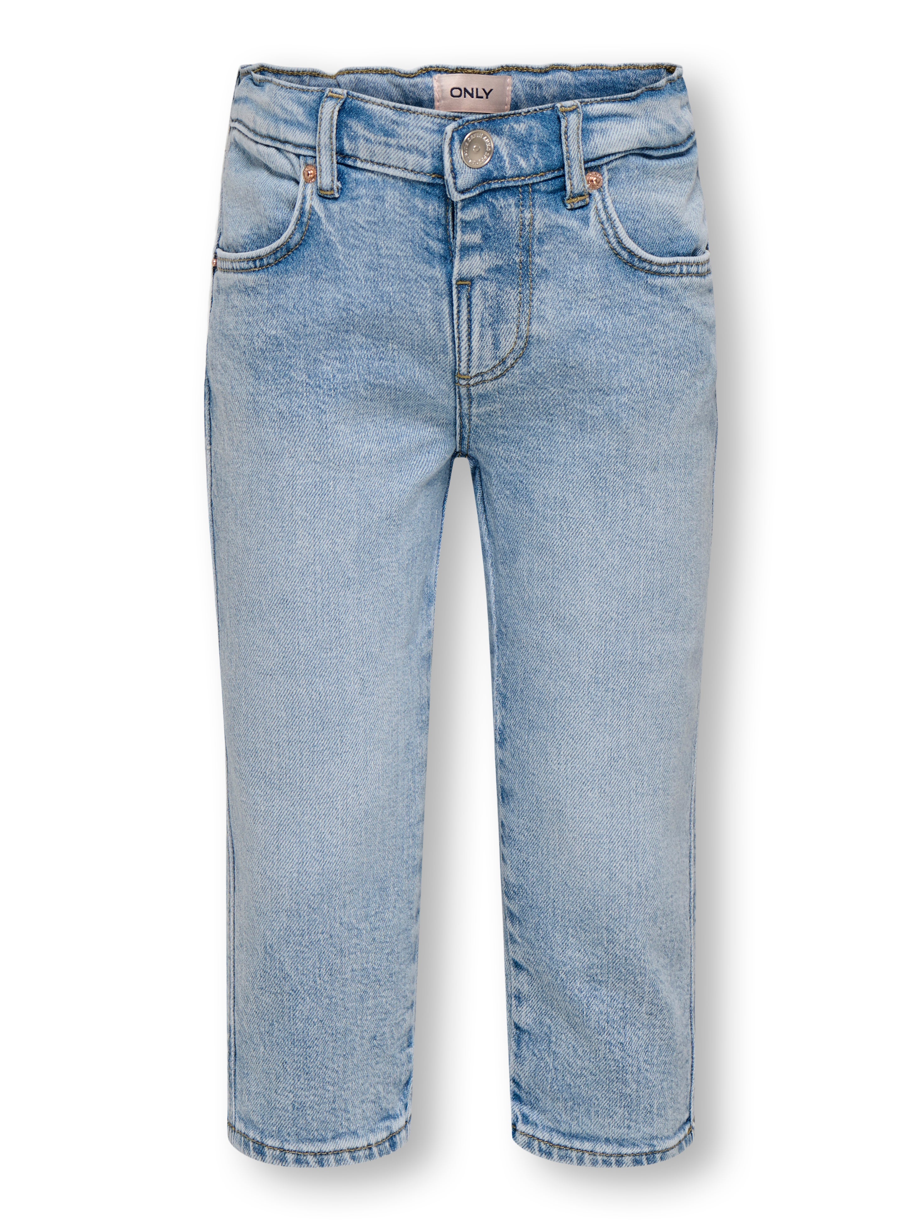 Thumbnail - Kmggina Gerade Geschnitten Jeans