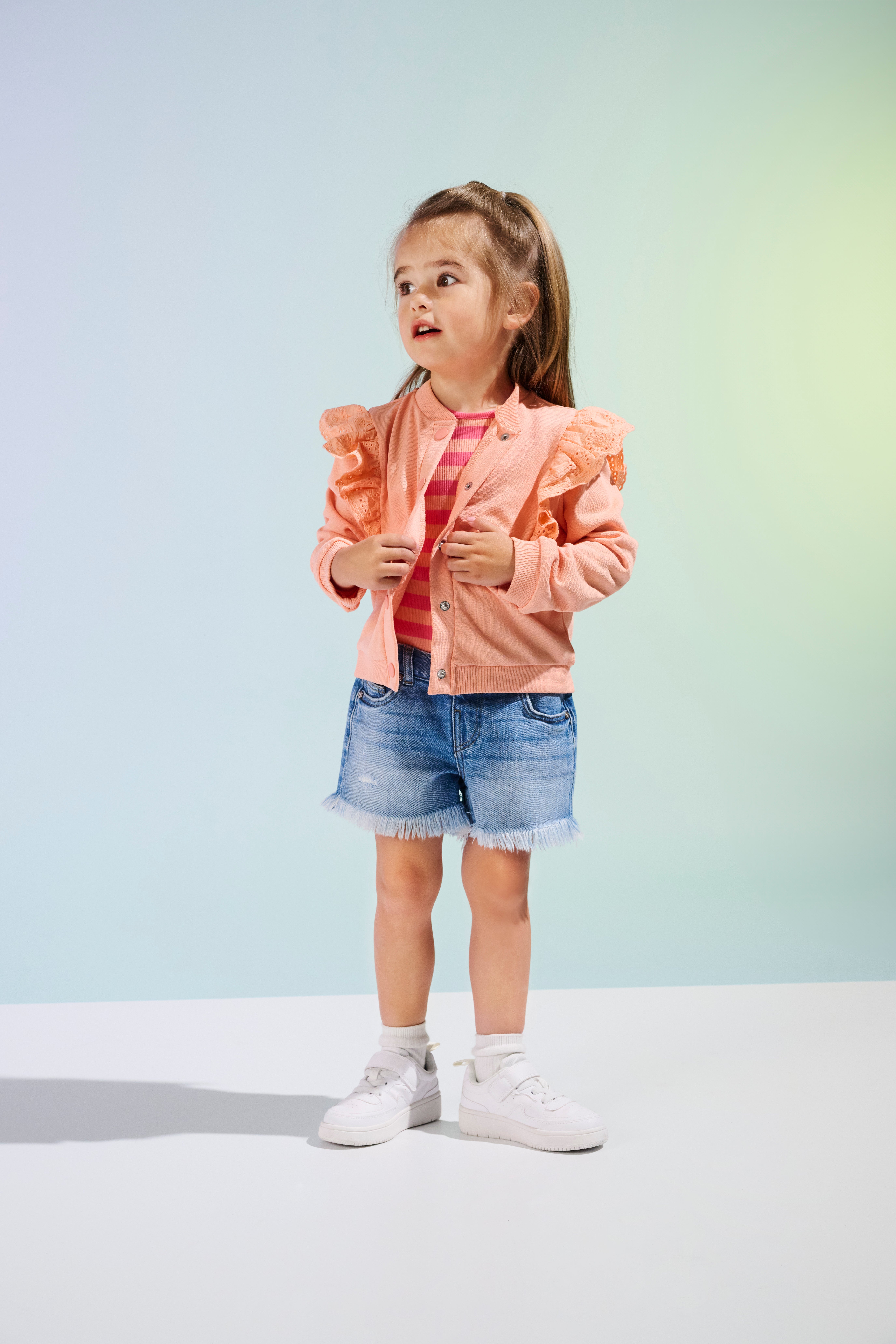 Thumbnail - Kmgrobyn Gerade Geschnitten Jeans-shorts