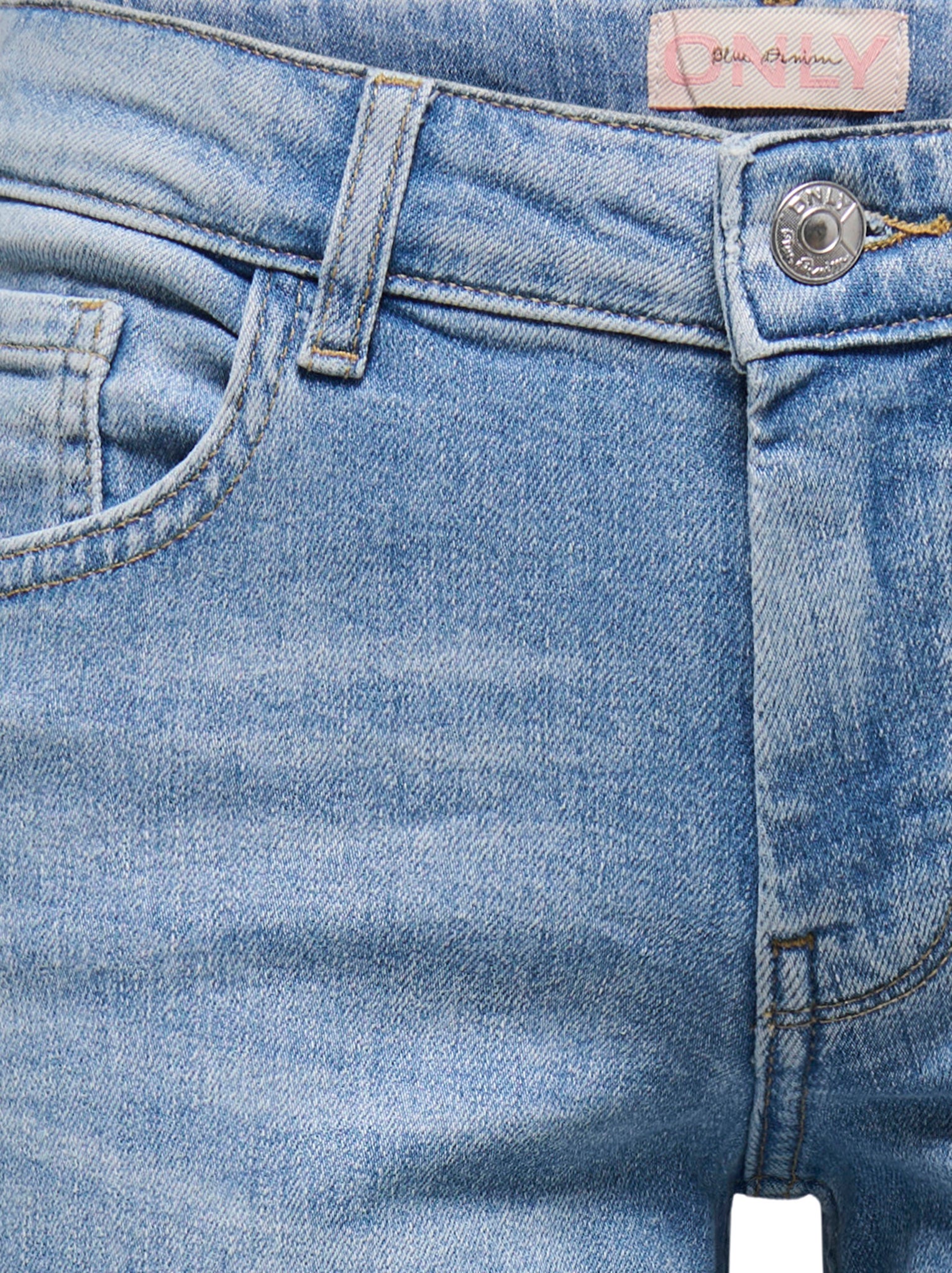 Thumbnail - Onljudy Niedrige Taille Gerade Geschnitten Jeans