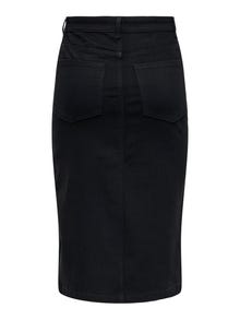 ONLY JDYMOON Jean Jupe midi -Black Denim - 15346527