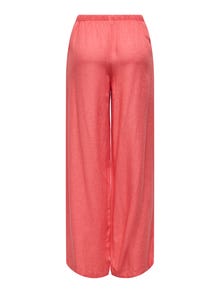 ONLY Laia jalaosaga lõige Keskmine vöökoht Püksid -Rose of Sharon - 15346559