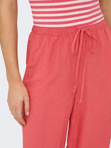 ONLY Laia jalaosaga lõige Keskmine vöökoht Püksid -Rose of Sharon - 15346559