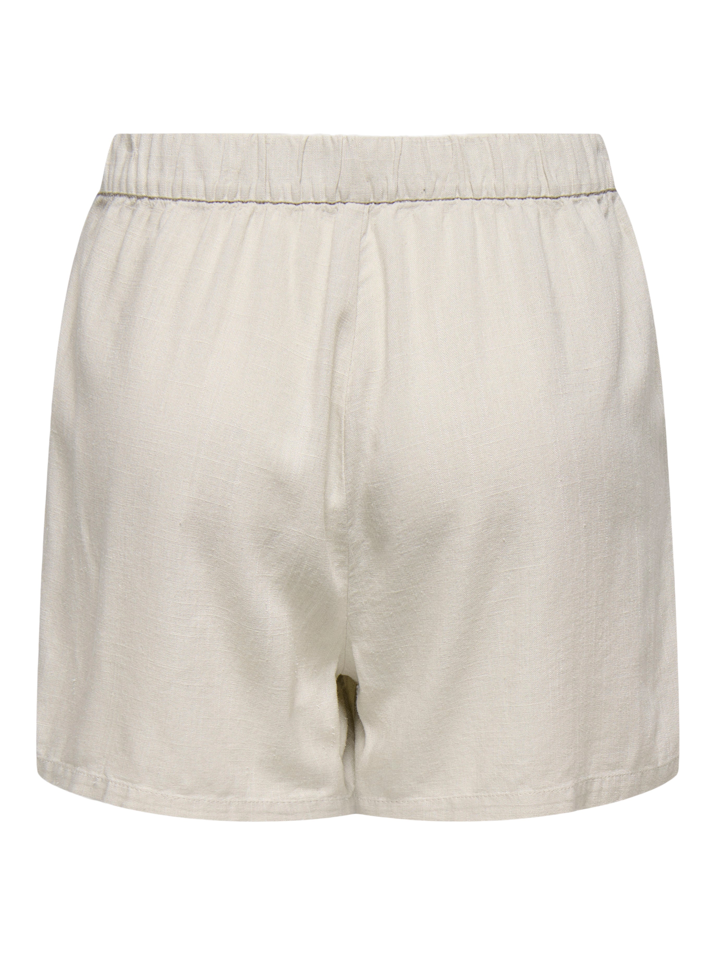 Thumbnail - Jdycaya Hohe Taille Normal Geschnitten Leinen Shorts