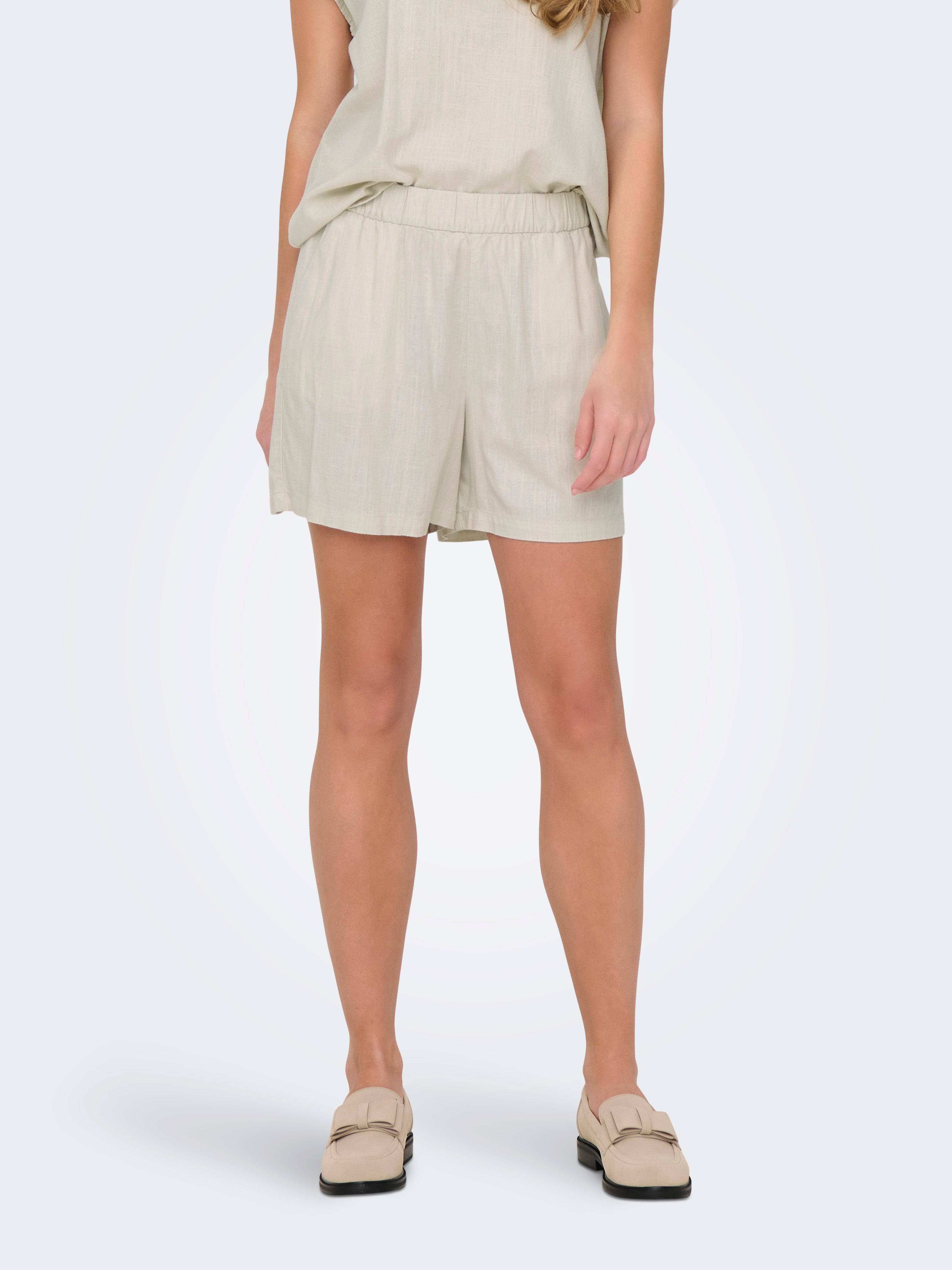 Jdycaya Hohe Taille Normal Geschnitten Shorts