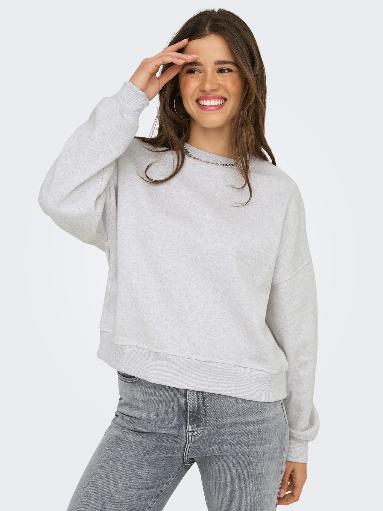 ONLY ONLDAZE Megztiniai -Light Grey Melange - 15346570
