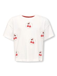 ONLY KMGCHARLOTTE T-shirt -Cloud Dancer - 15346632