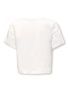 ONLY KMGCHARLOTTE T-shirt -Cloud Dancer - 15346632