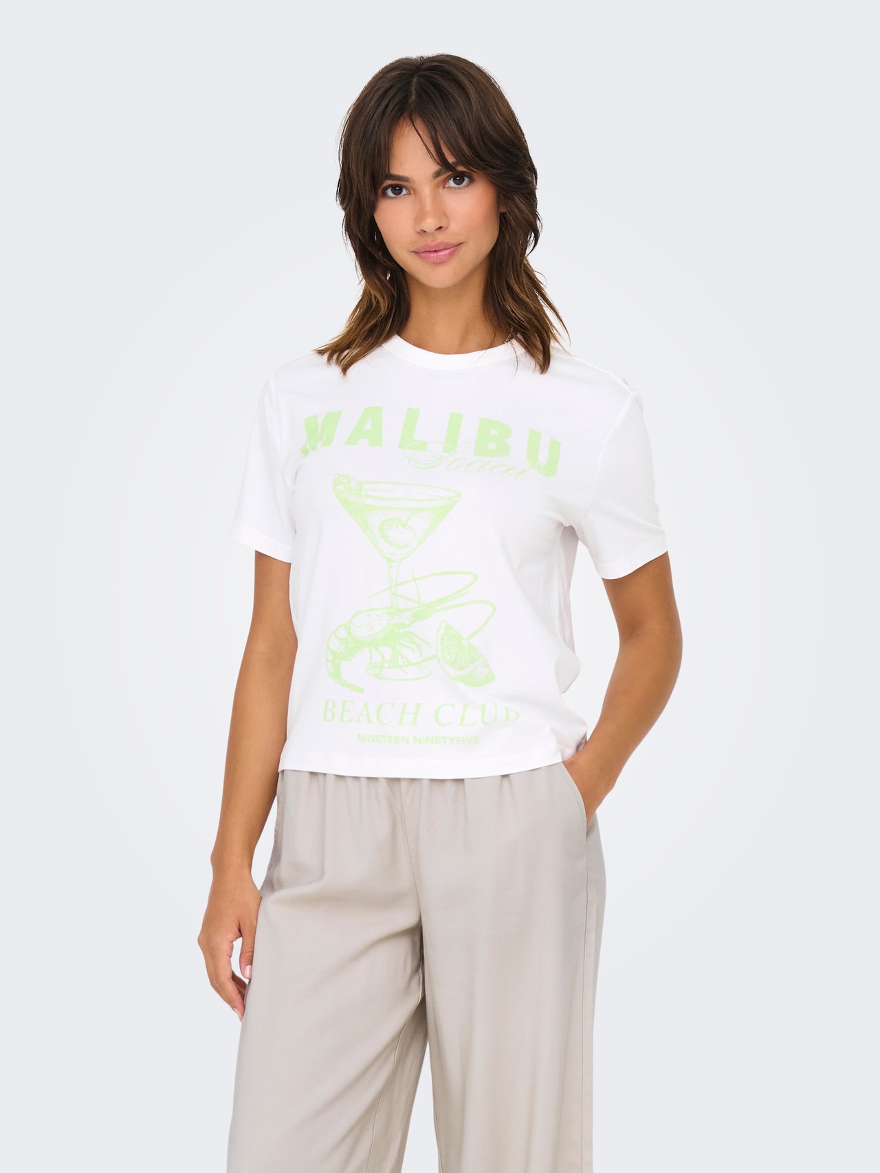 ONLY ONLDINA Tričko -Bright White - 15346663