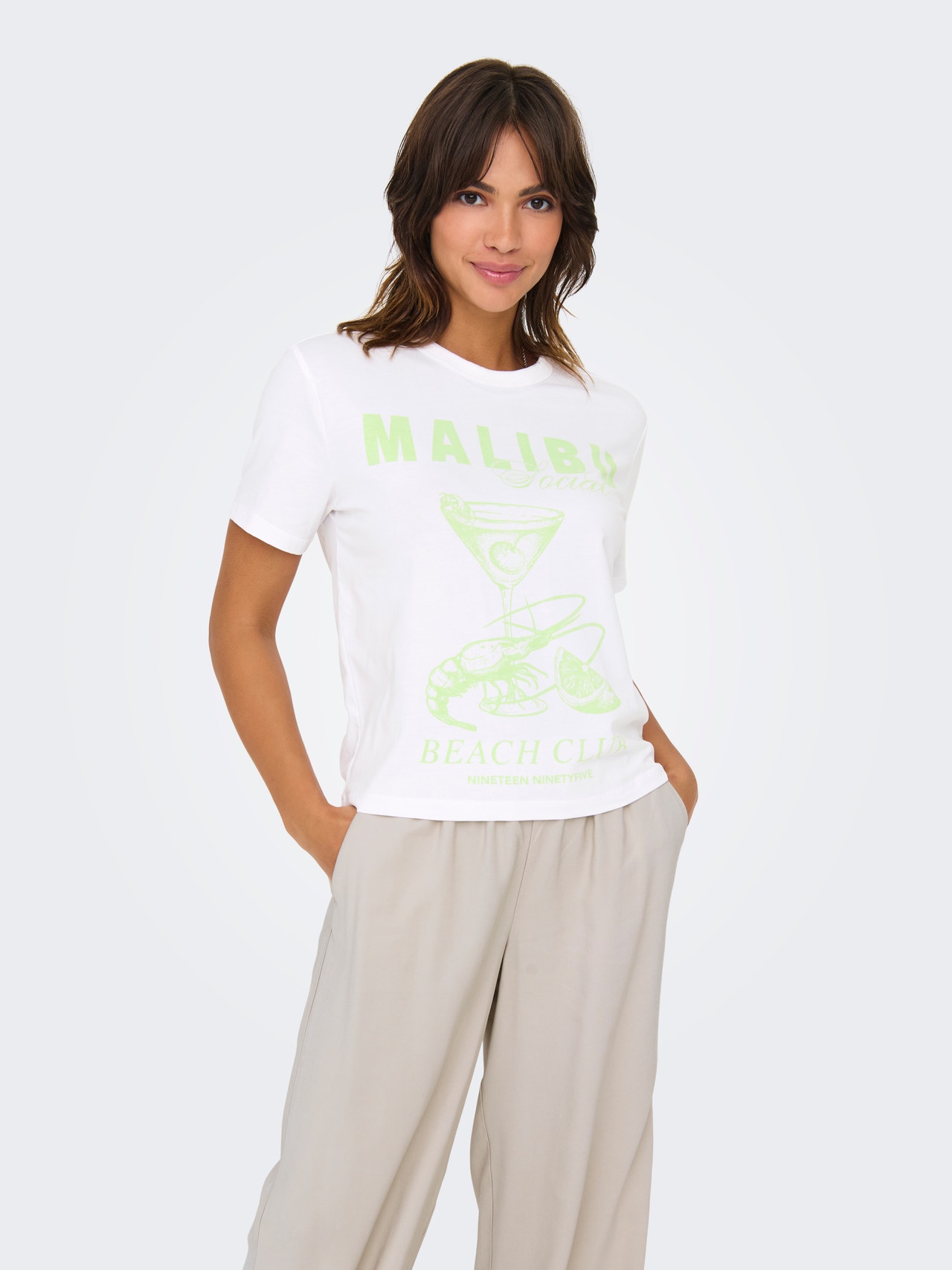 ONLY ONLDINA Tričko -Bright White - 15346663