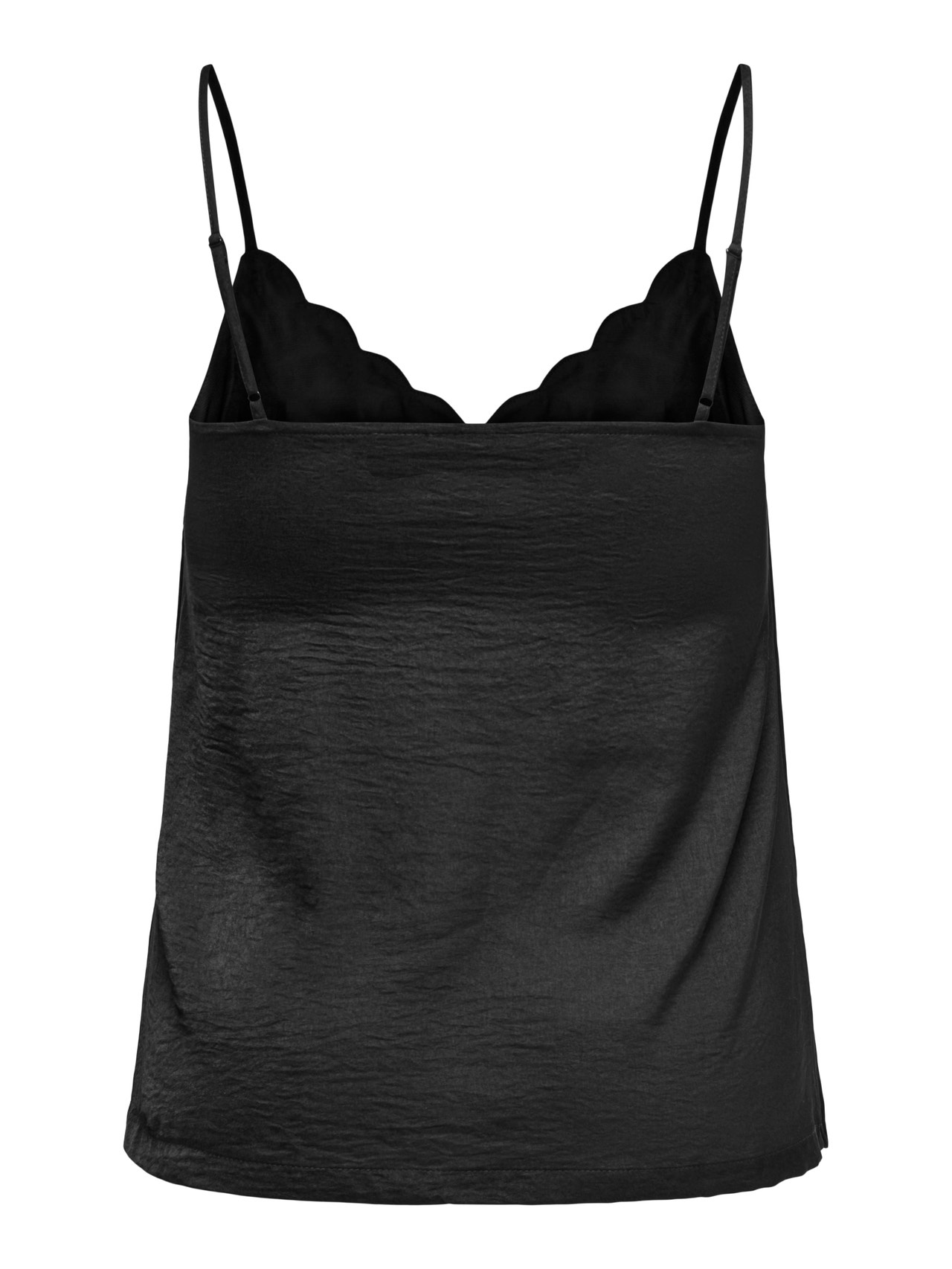 ONLY Tavapärane lõige Ümmargune kaelus Vormikas Top -Black - 15346674