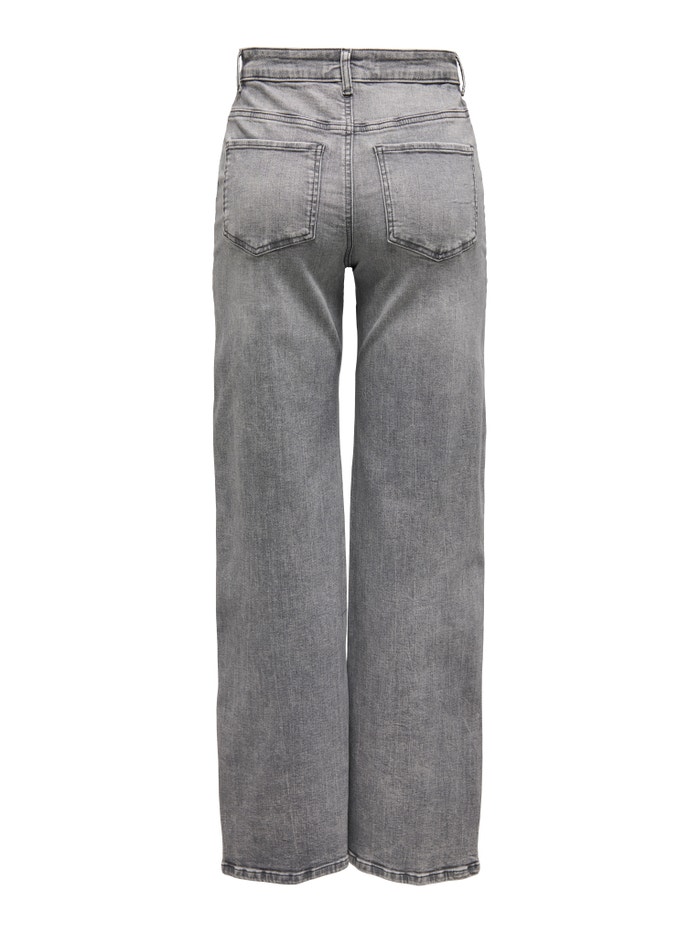 JdY Jdyfelina-Fina Hw Wide Whitejns DNM Noos, wit, denim, XL / 30L JdY Jdyfelina-Fina Hw Wide Whitejns DNM Noos, wit, denim, XL / 30L