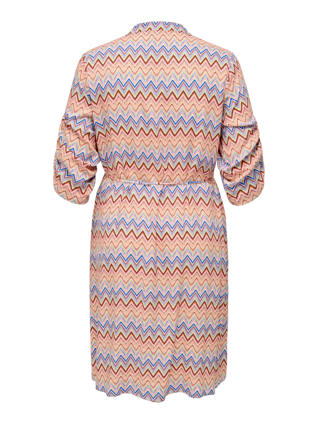 ONLY Tavapärane lõige V-kaelus Lühike kleit -Copper Tan - 15346954