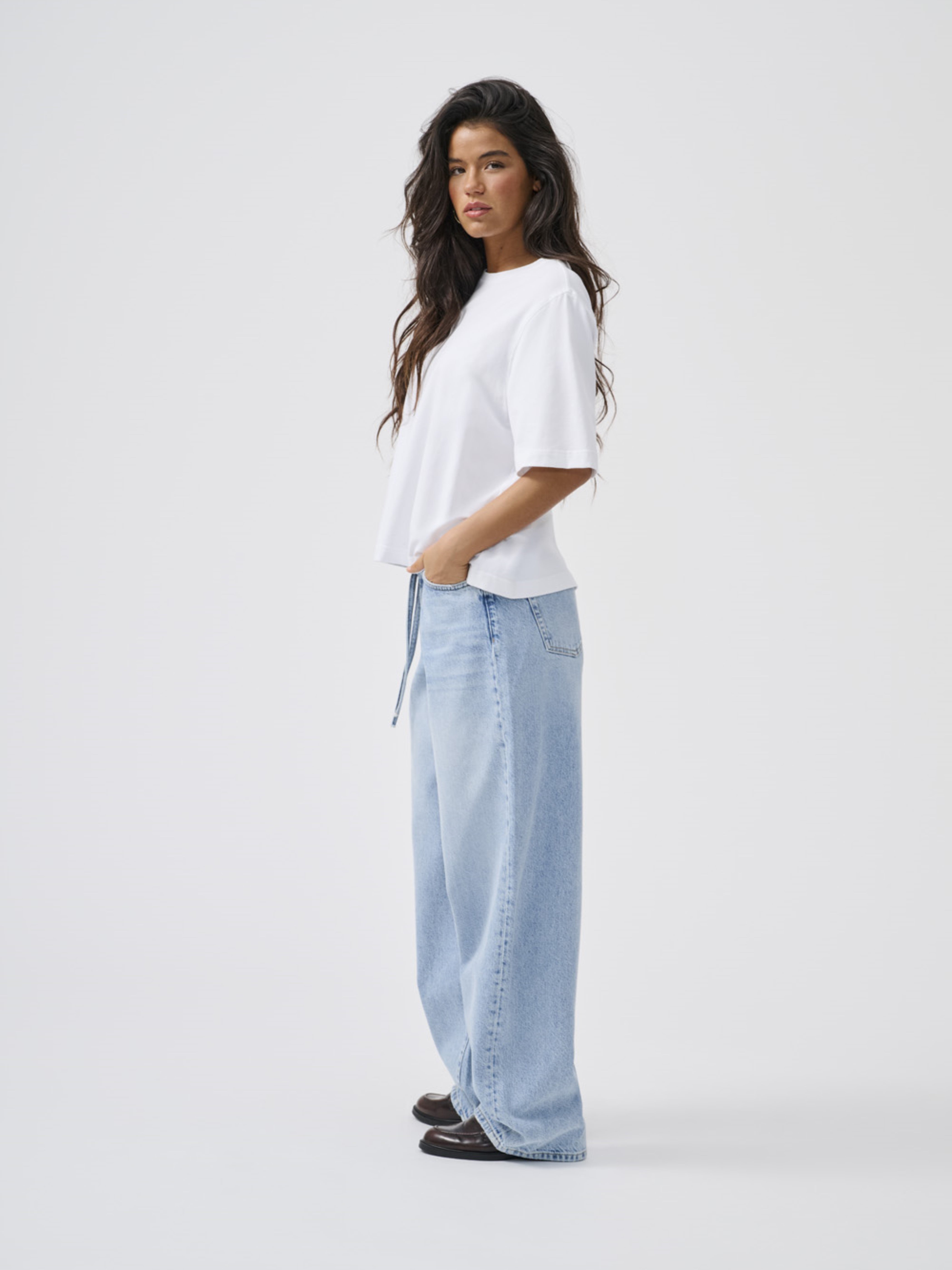 Thumbnail - Onlgianna Mittlere Taille Ballon Schnitt Jeans