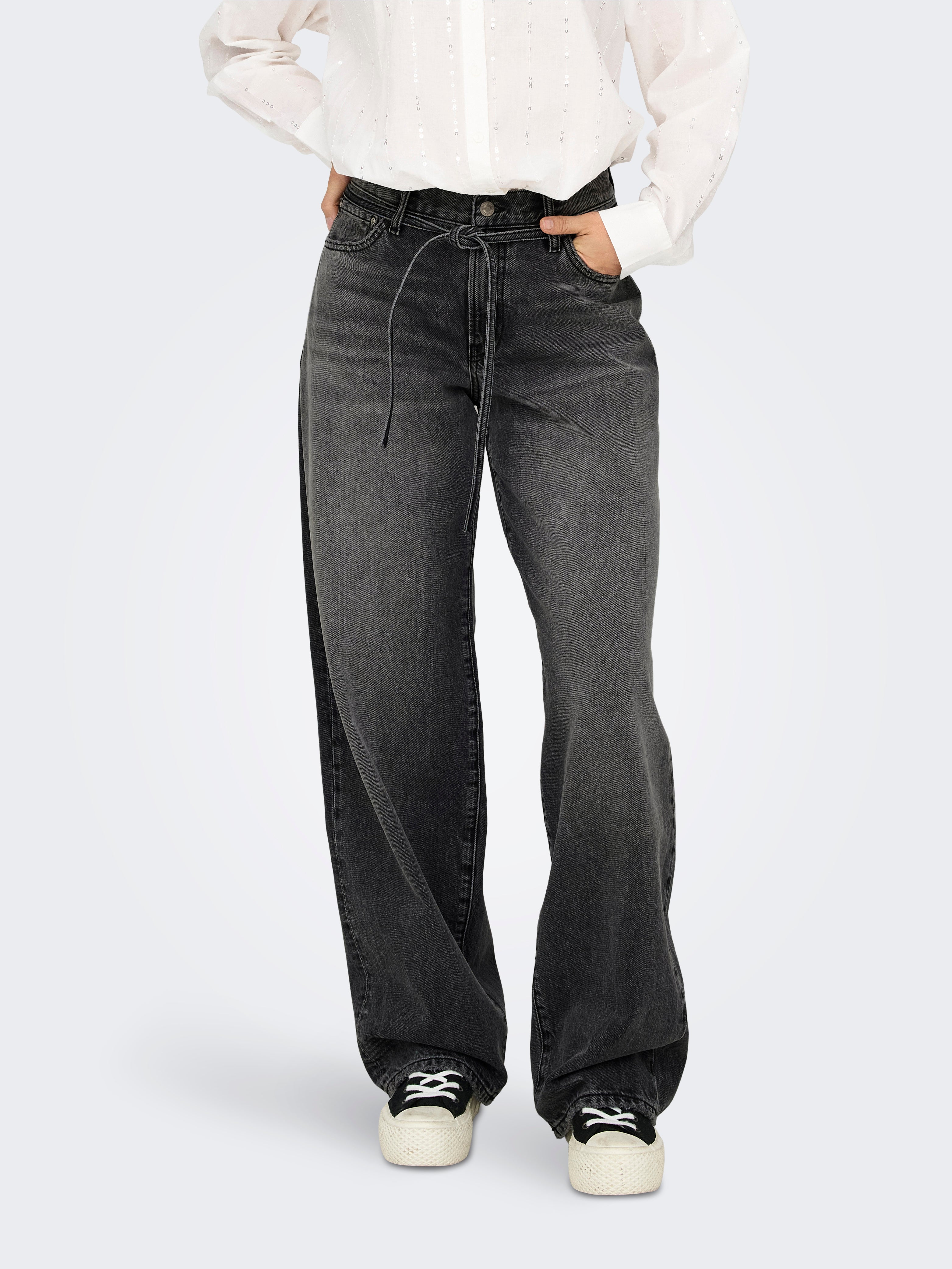 Onlgianna Mittlere Taille Ballon Schnitt Jeans