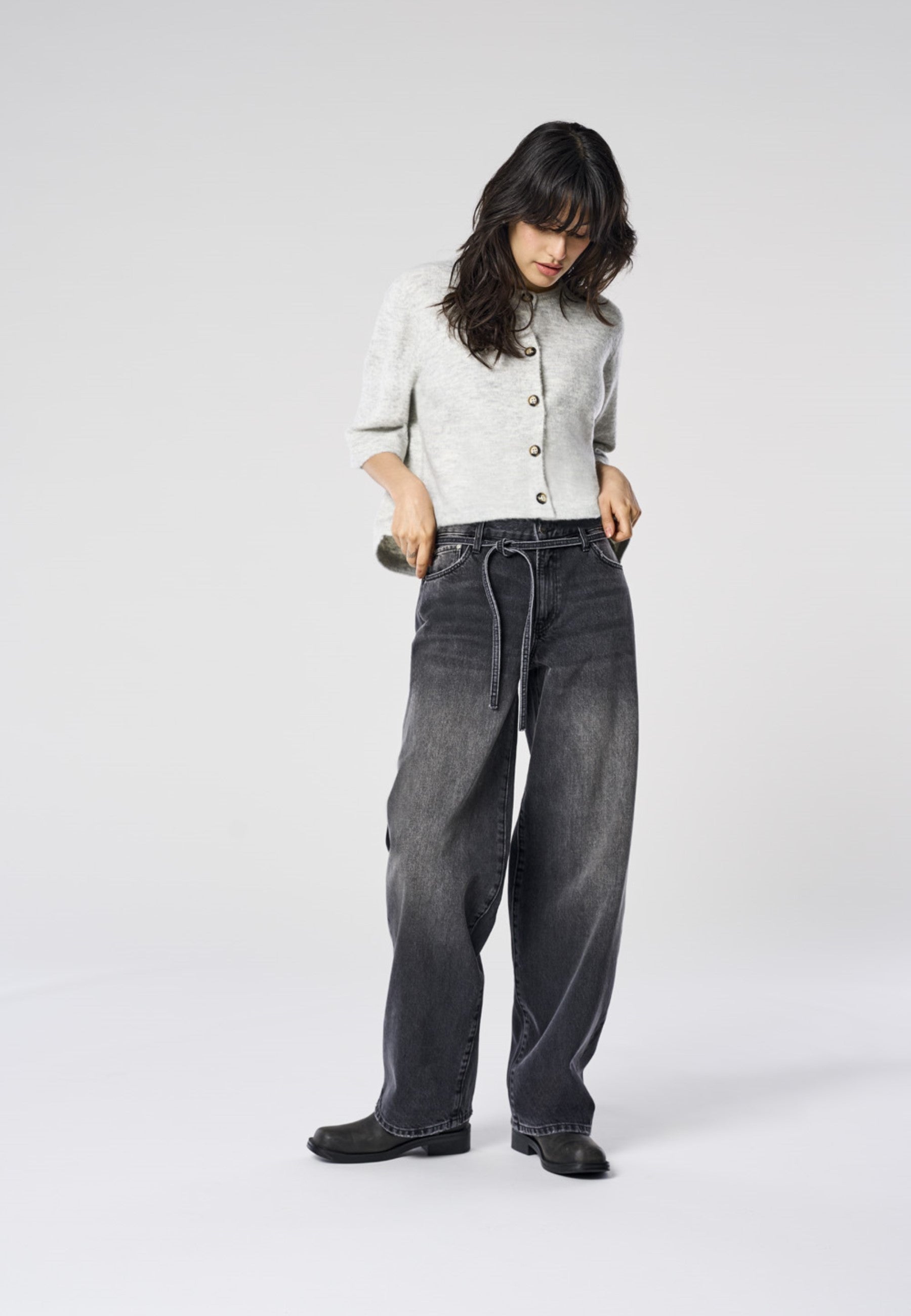 Onlgianna Mittlere Taille Ballon Schnitt Jeans