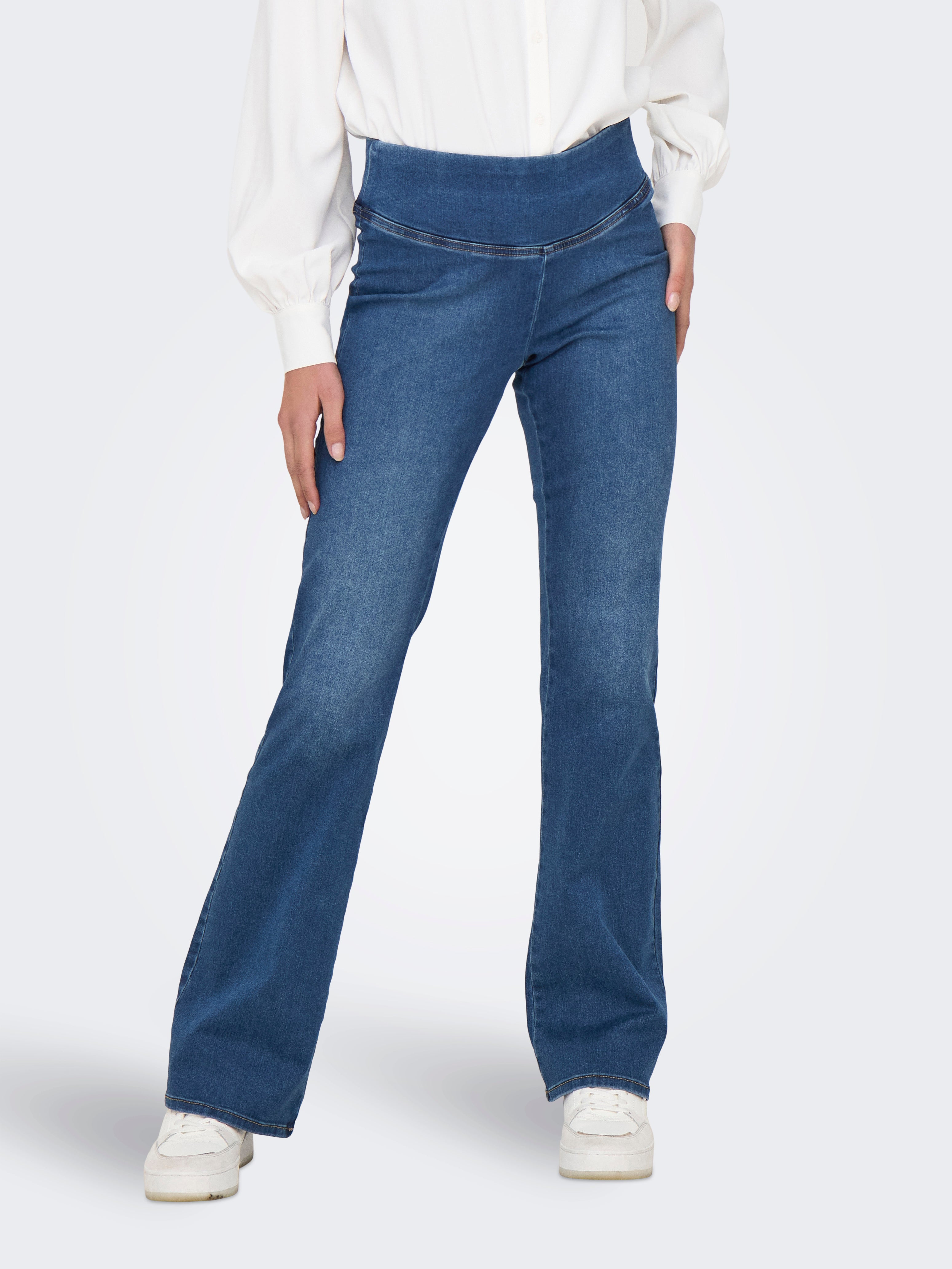 Onlroyal Mittlere Taille Ausgestellt Jeans