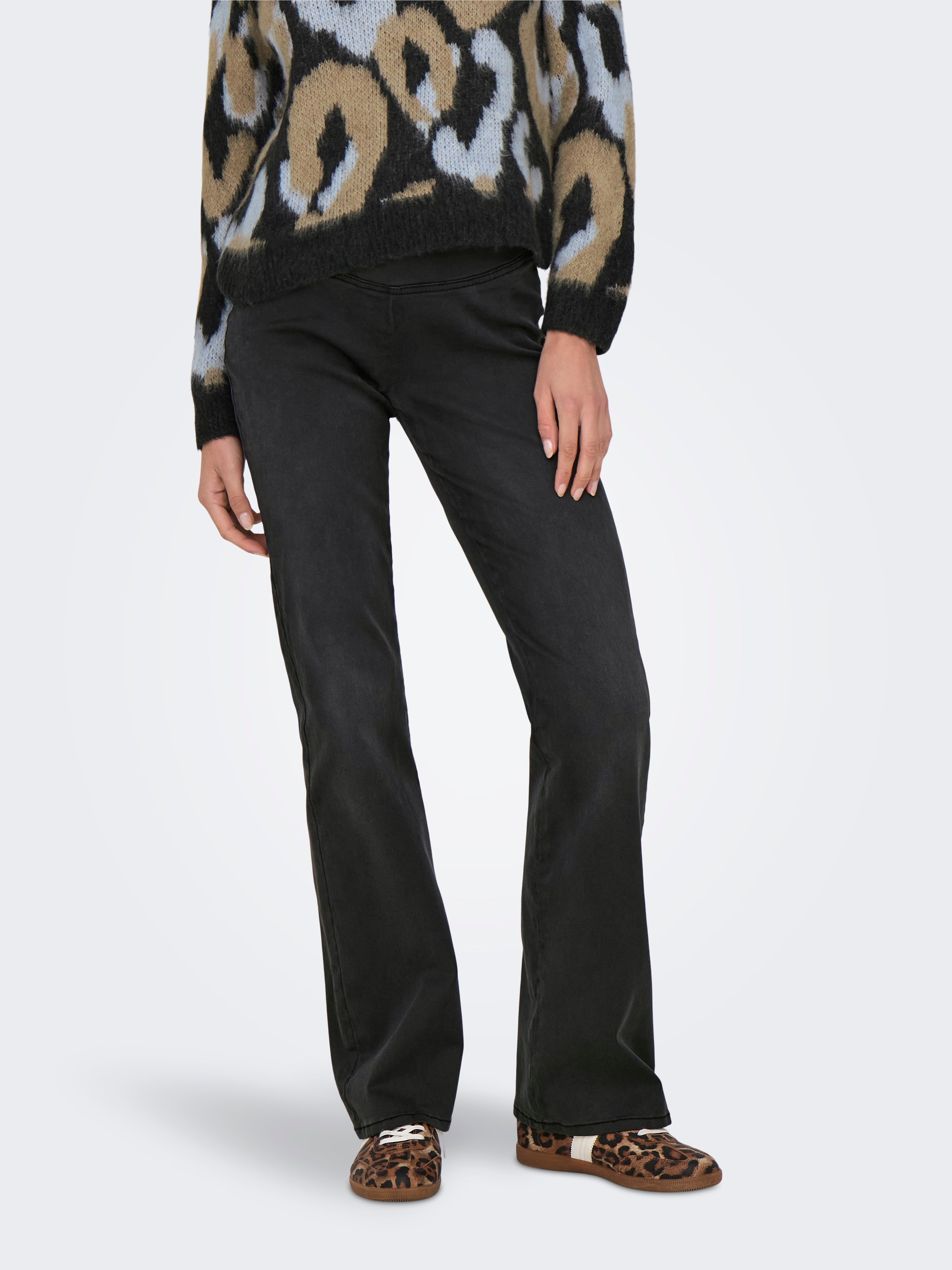 Onlroyal Mittlere Taille Ausgestellt Jeans
