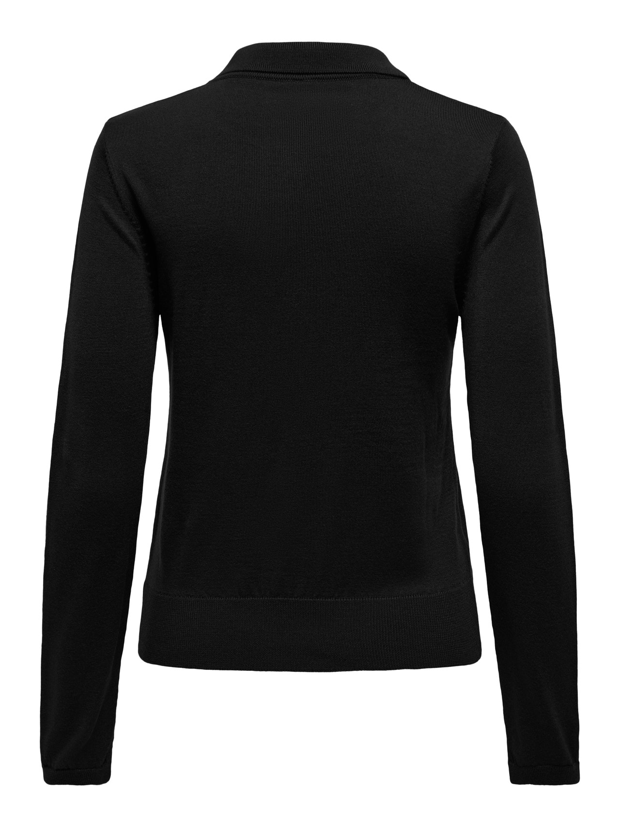 ONLY Redovno prianjanje Polo Pulover -Black - 15347184