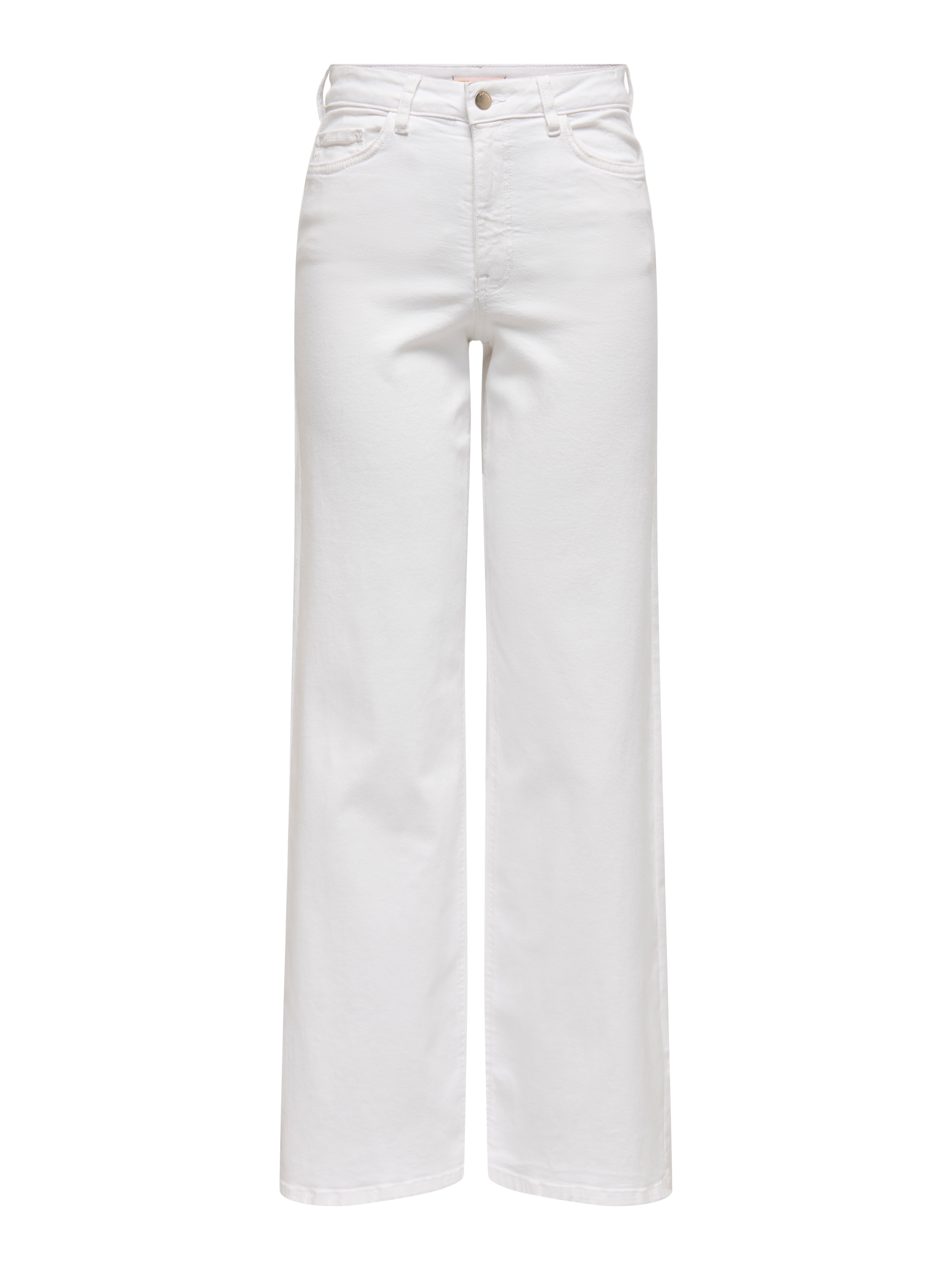 Thumbnail - Jdyfelina-fina Hohe Taille Weiter Beinschnitt Jeans